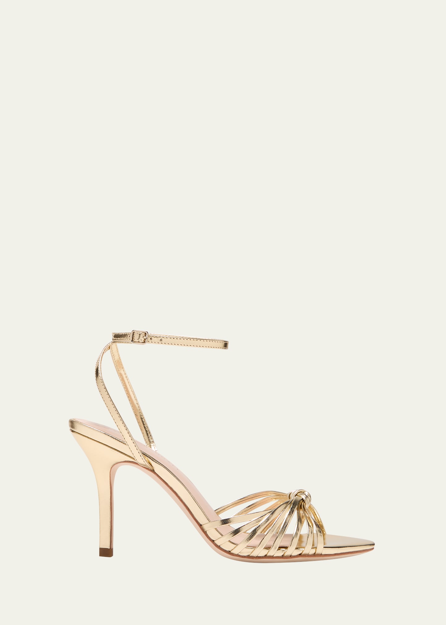 Loeffler randall metallic on sale sandals