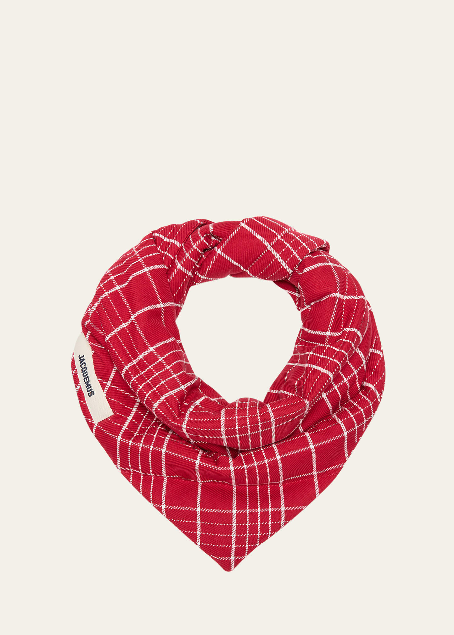 Jacquemus Men's Le Bandana Capullo Padded Neck Scarf - Bergdorf