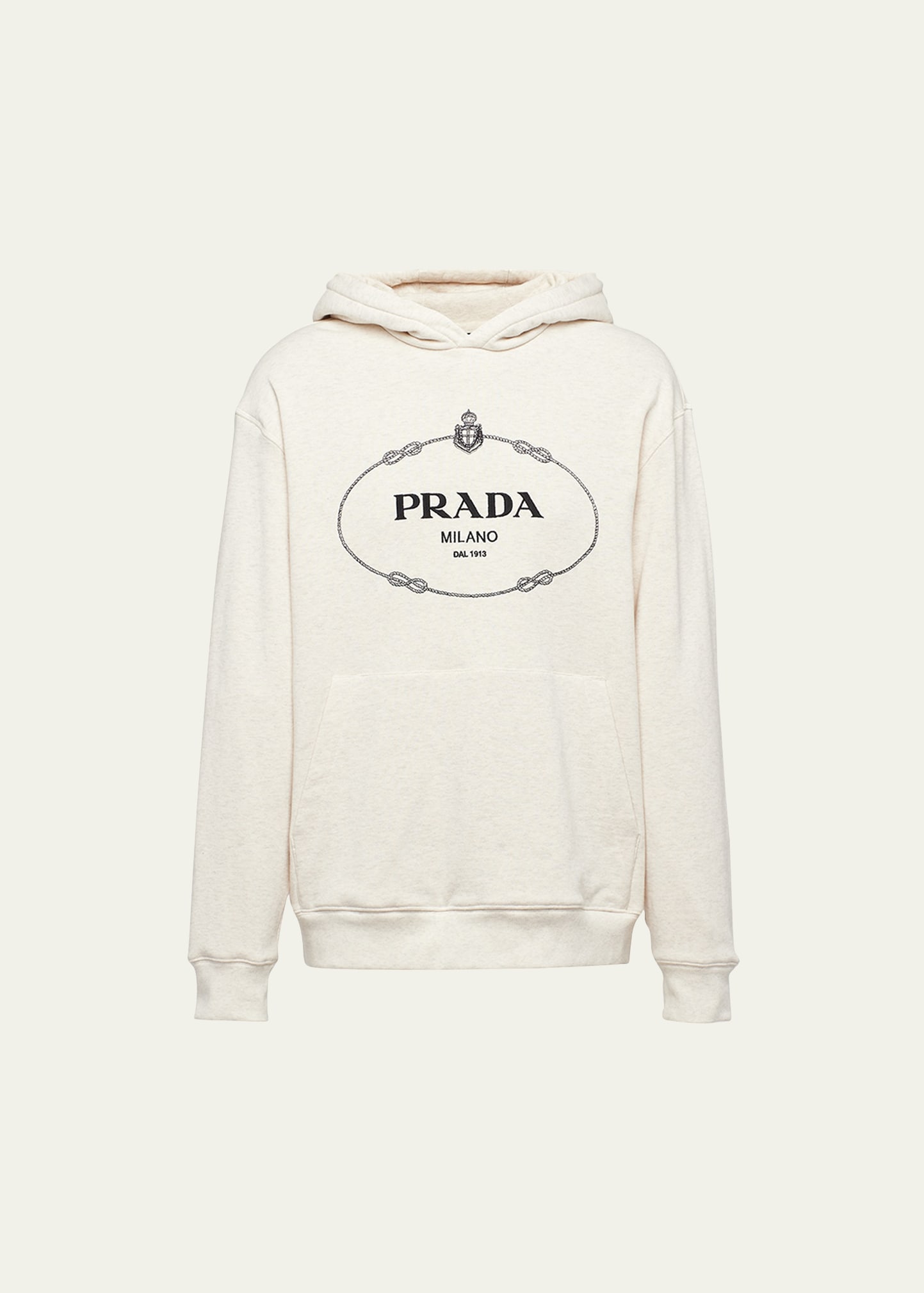 Prada Men s Felpa Hooded Sweatshirt