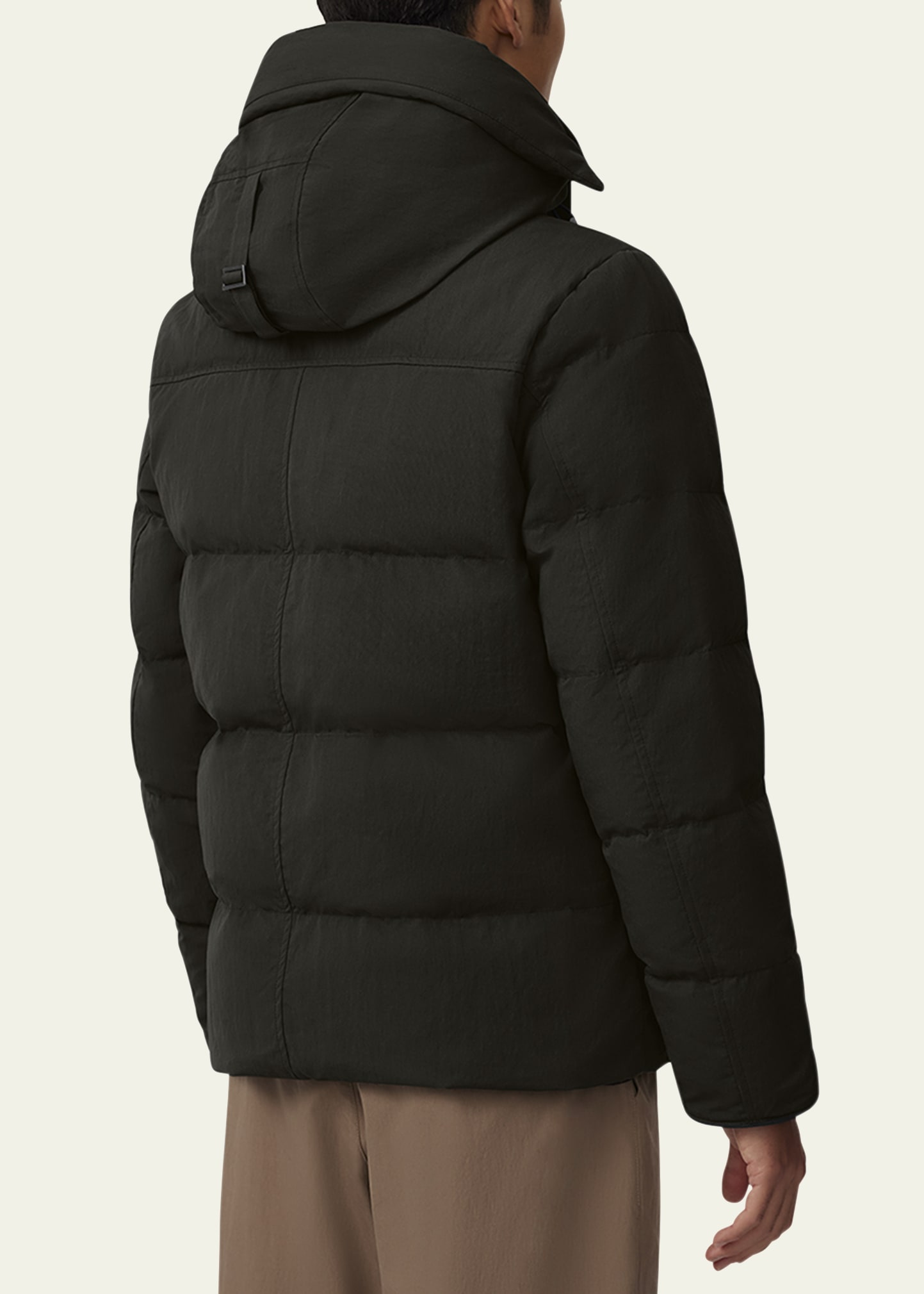 Canada Goose Men's Coated Wyndham Black Label Parka - Bergdorf Goodman
