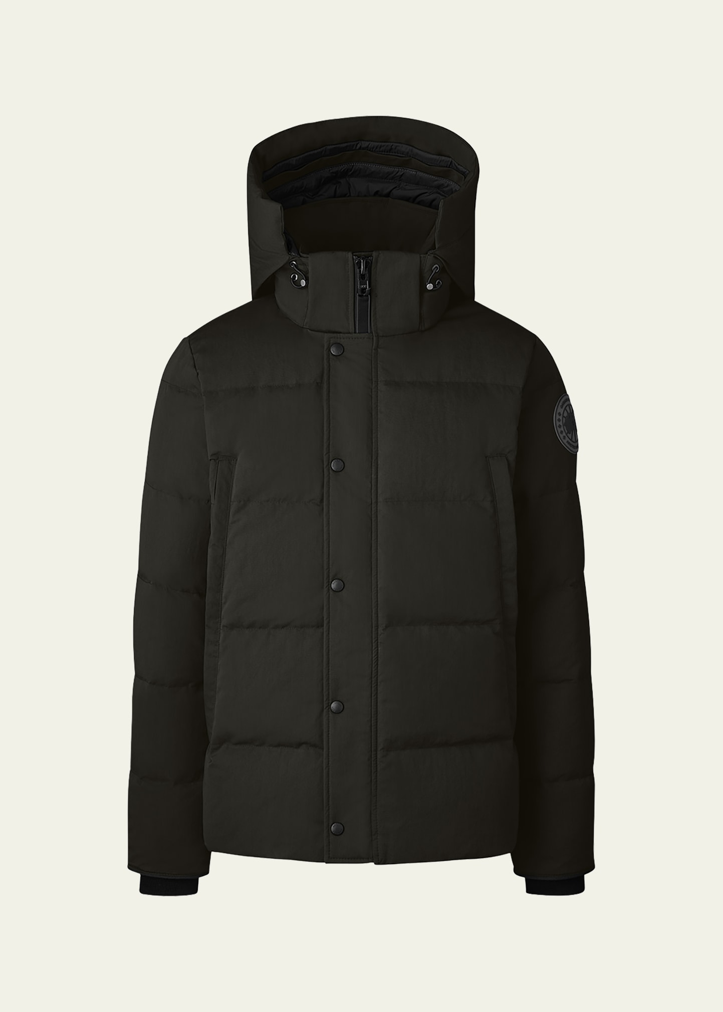 Canada Goose Men's Coated Wyndham Black Label Parka - Bergdorf Goodman