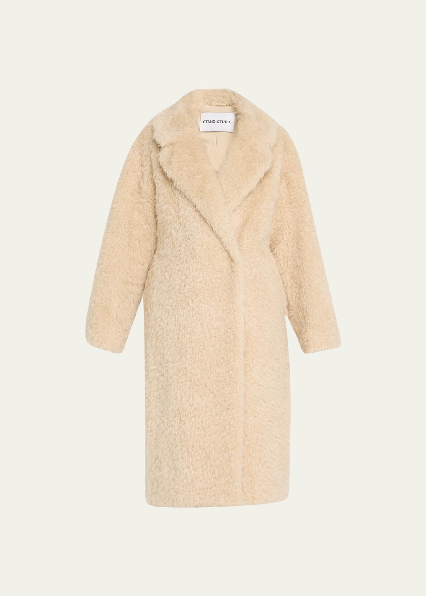 STAND Nicole Long Faux-Fur Coat - Bergdorf Goodman