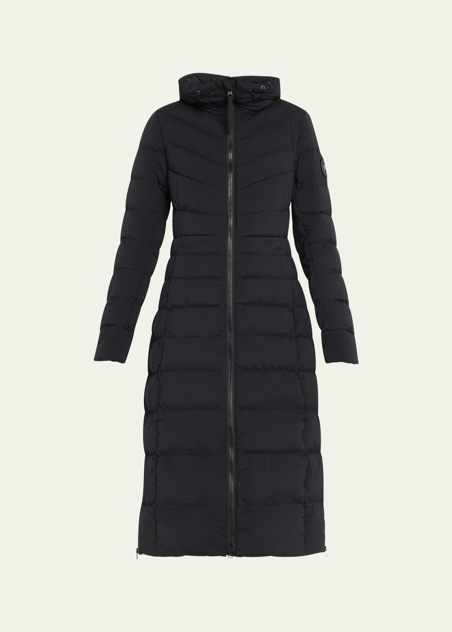 Canada Goose Clair Long Coat Black Label - Bergdorf Goodman