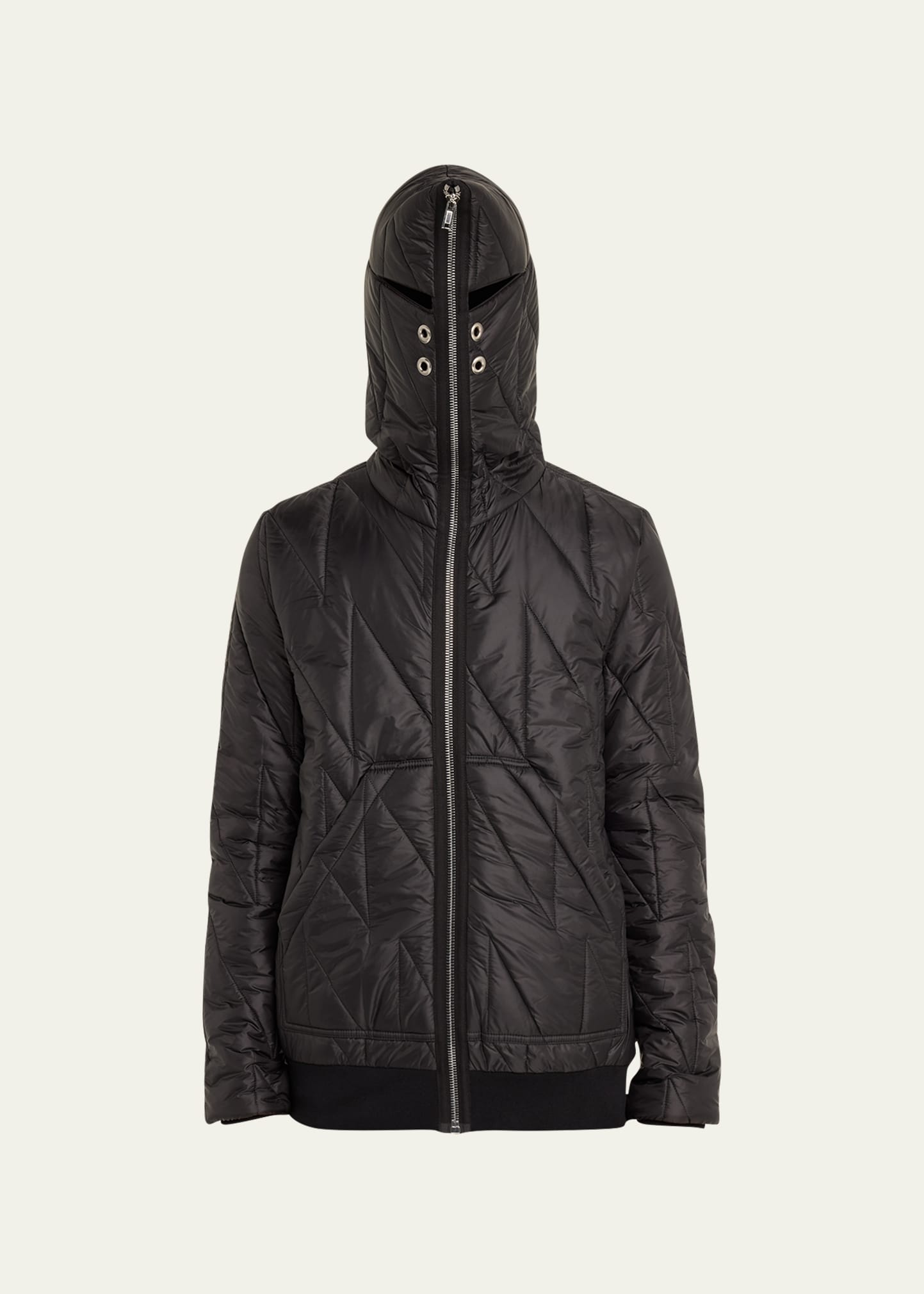 DRKSHDW RICK OWENS Men's Hooded Full Zip Nylon Jacket - Bergdorf