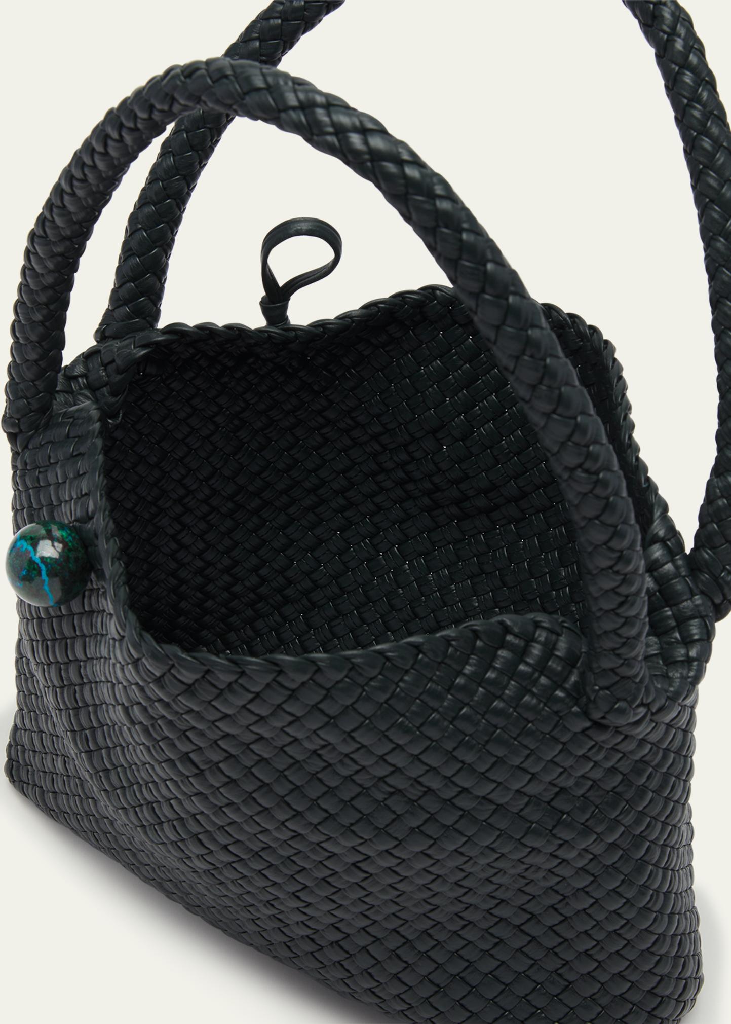 Bottega Veneta Tosca Intreccio Leather Shoulder Bag - Bergdorf Goodman
