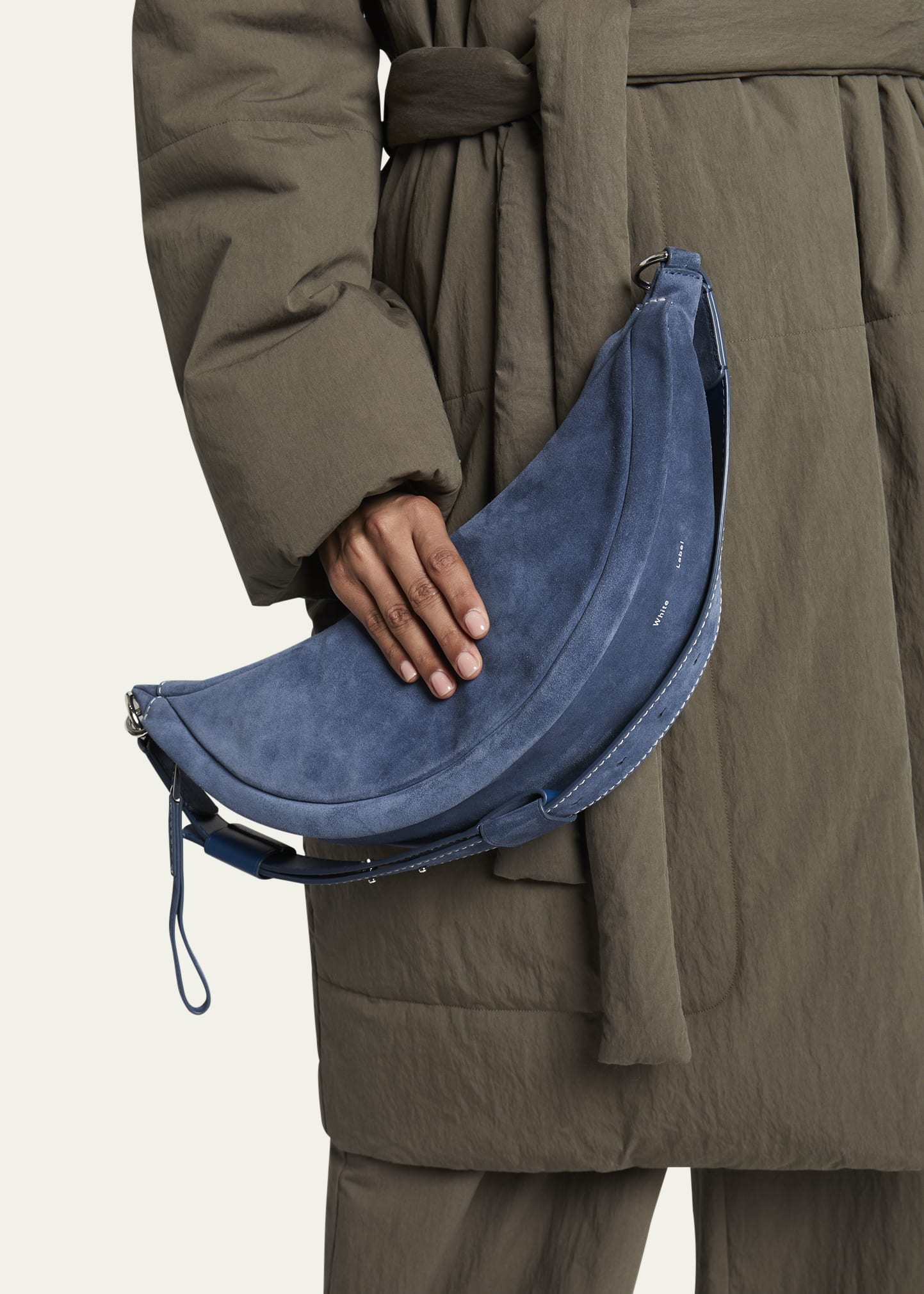 Proenza Schouler White Label Stanton Sling Suede Shoulder Bag