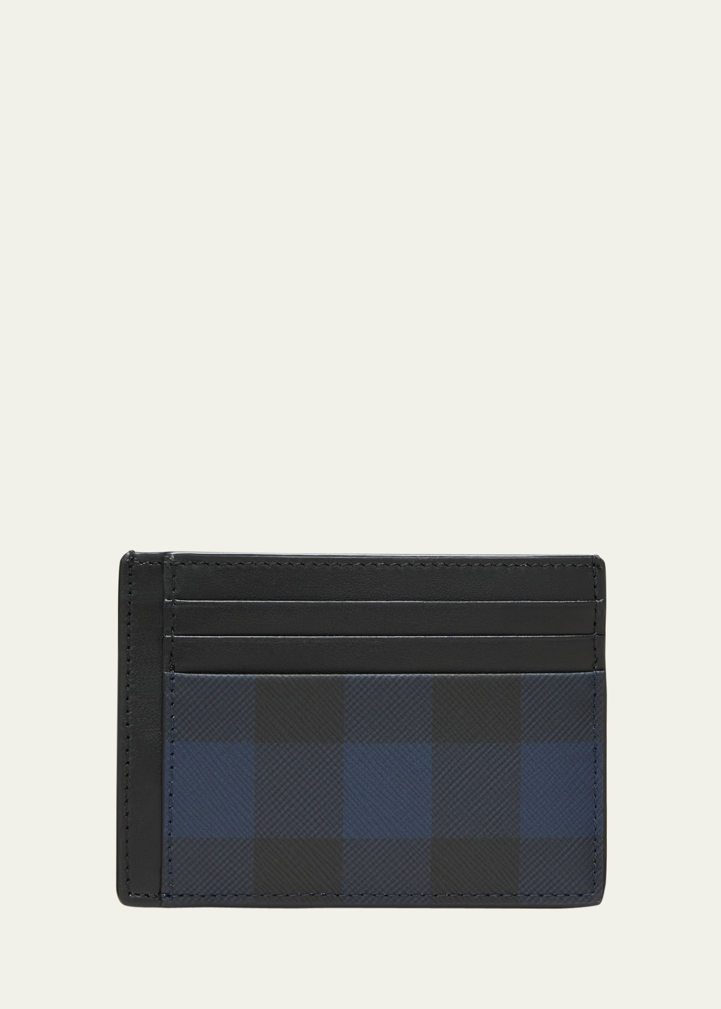 Burberry money online clip card case