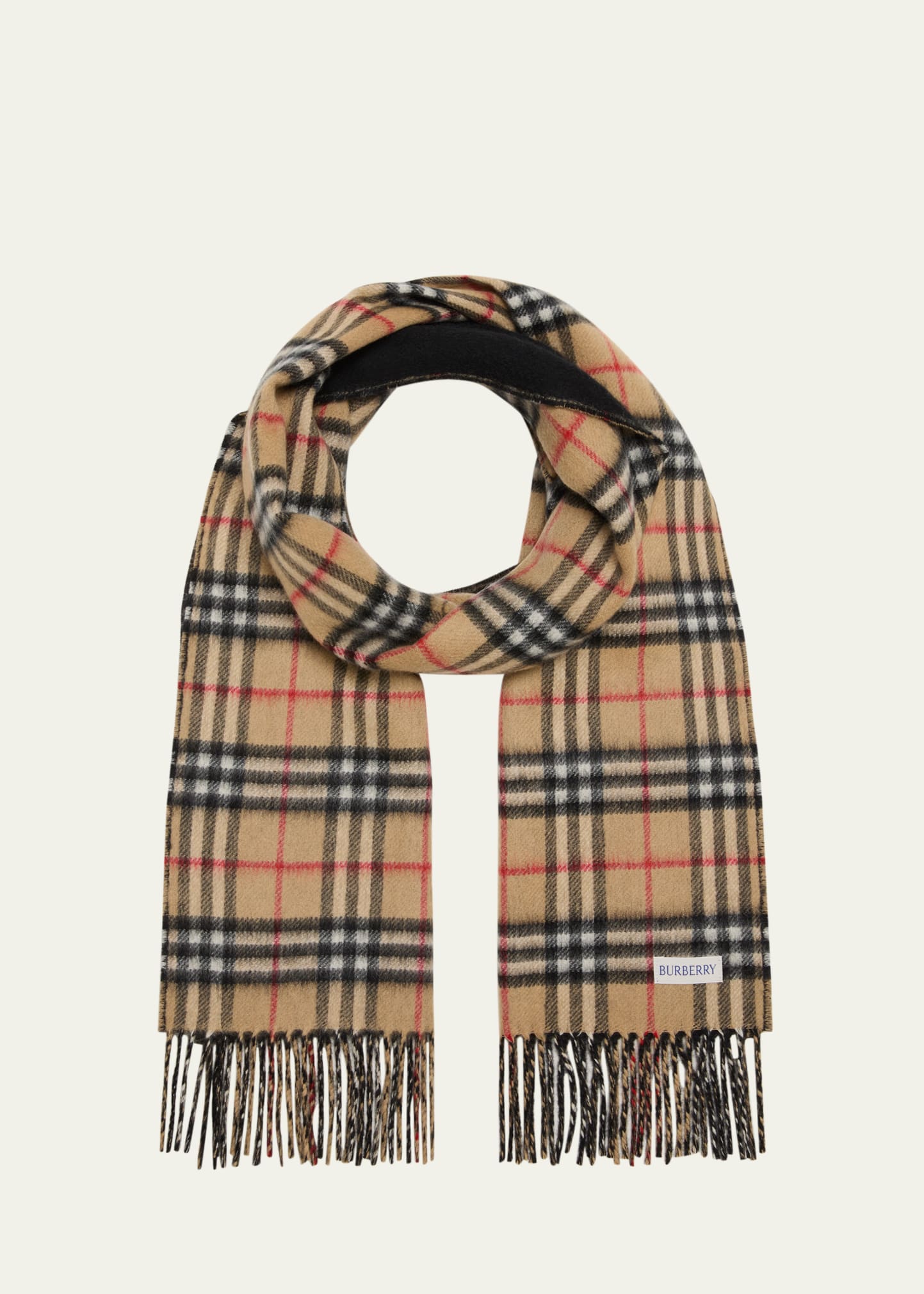 Vintage burberry store cashmere scarf