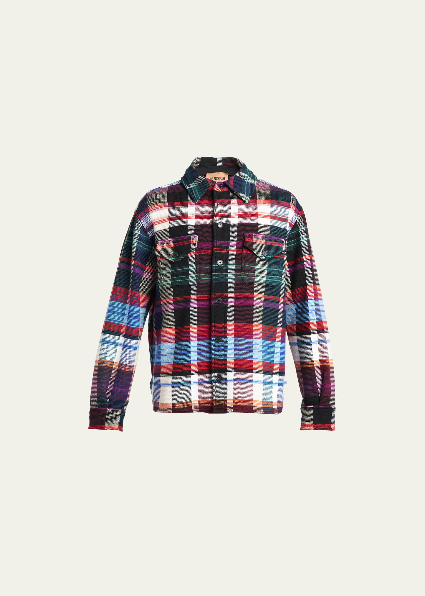 Men's Plaid Overshirt