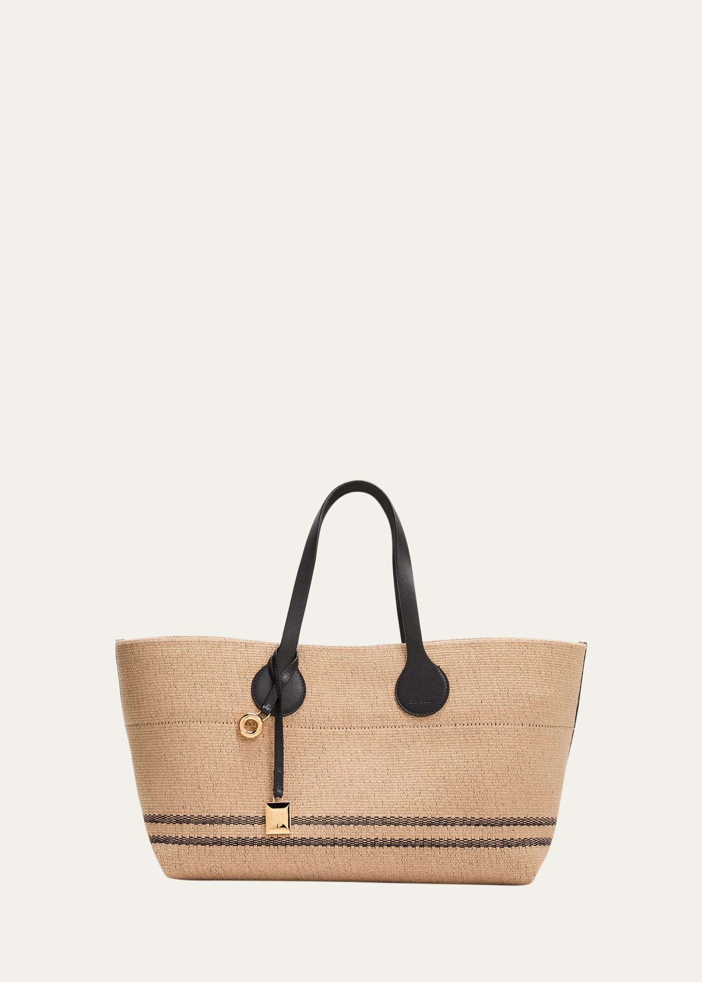 Tasman Extra Large Tote Bag in Beige - Loro Piana