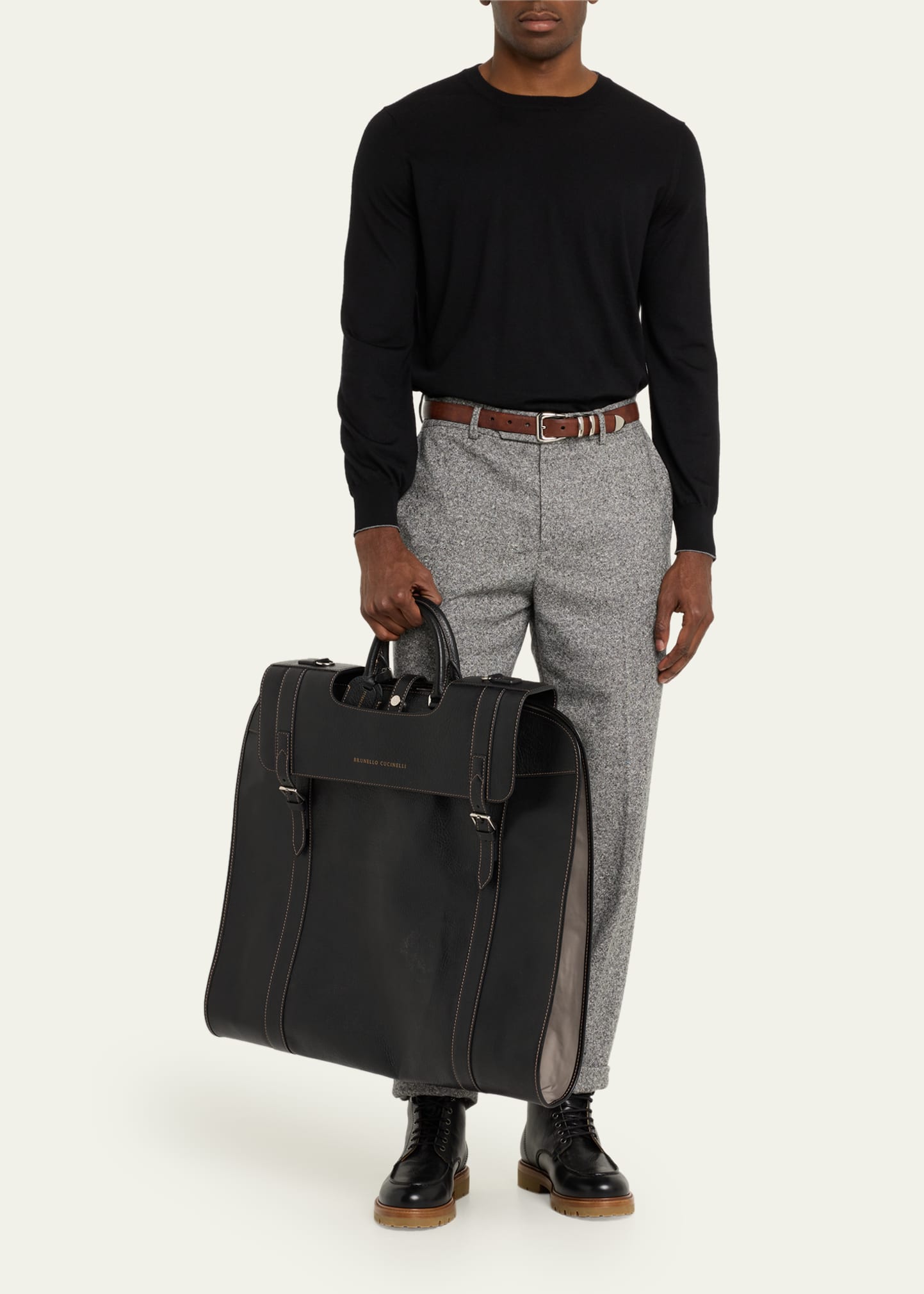 Brunello Cucinelli ガーメントバッグ グレー Brand New Brunello Cucinelli Garment (Suit) Bag Gray | eBay