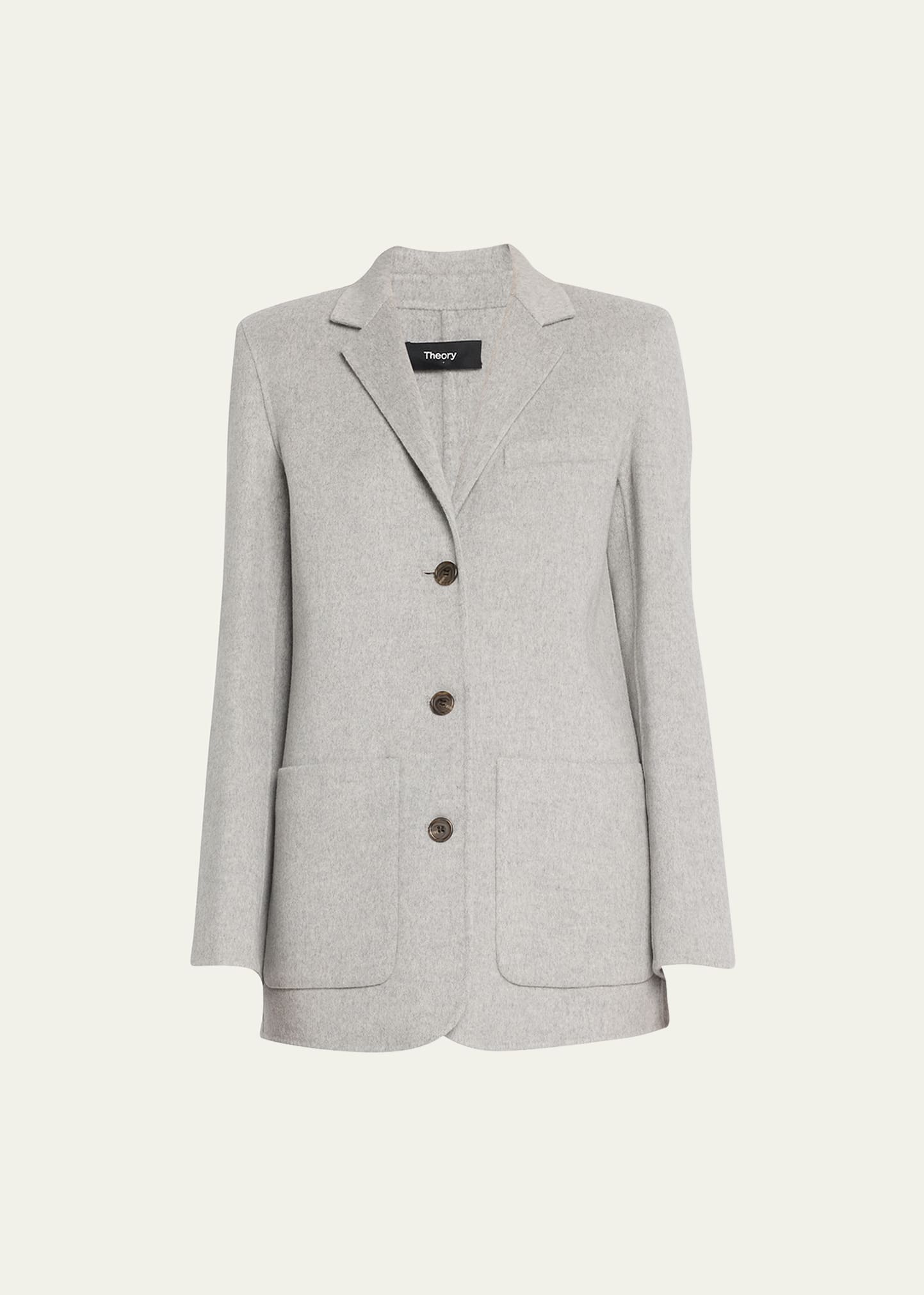 Theory long blazer sale