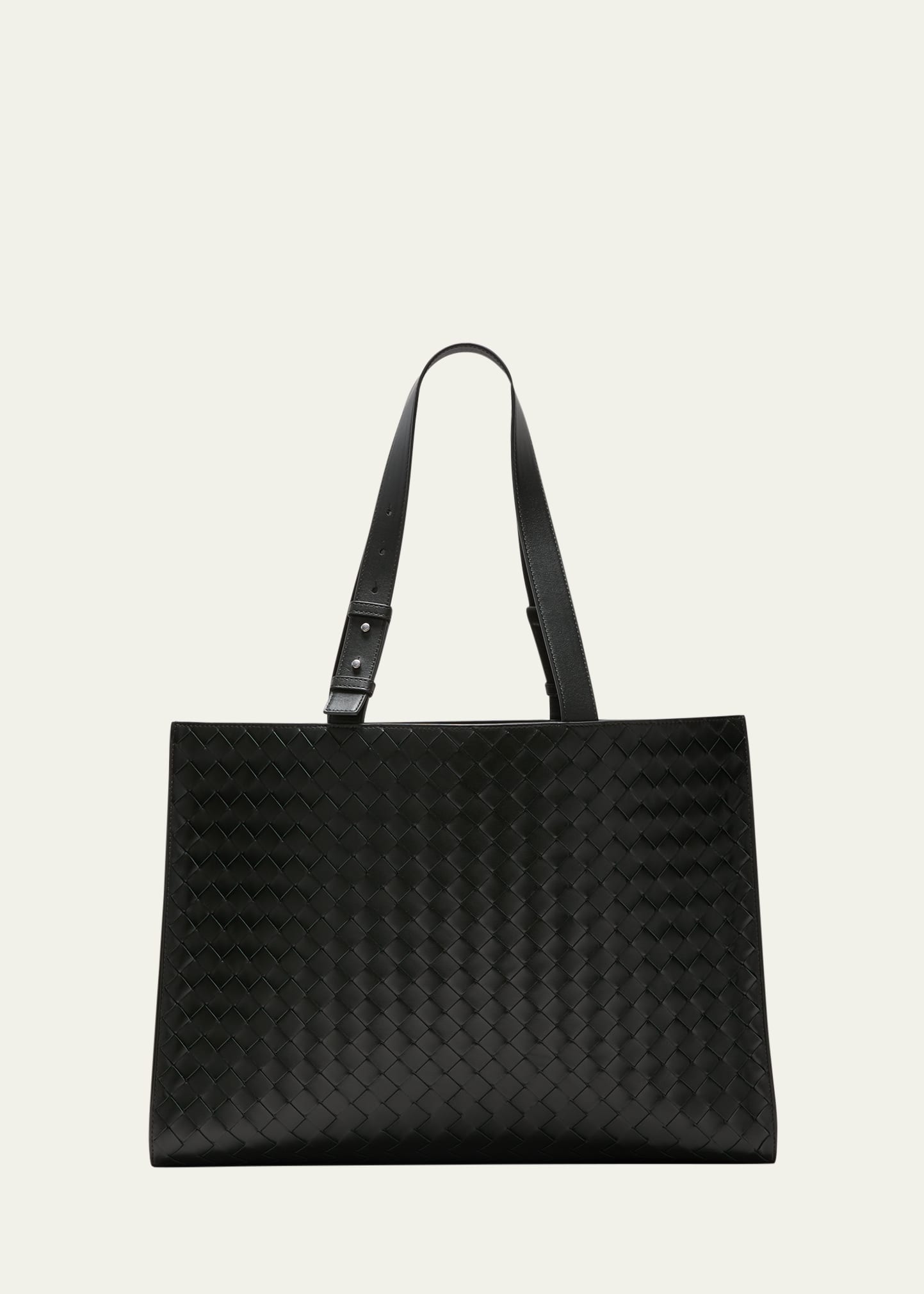 Bottega Veneta Men's Medium Cassette Paper Intrecciato Leather Tote Bag - Bergdorf  Goodman