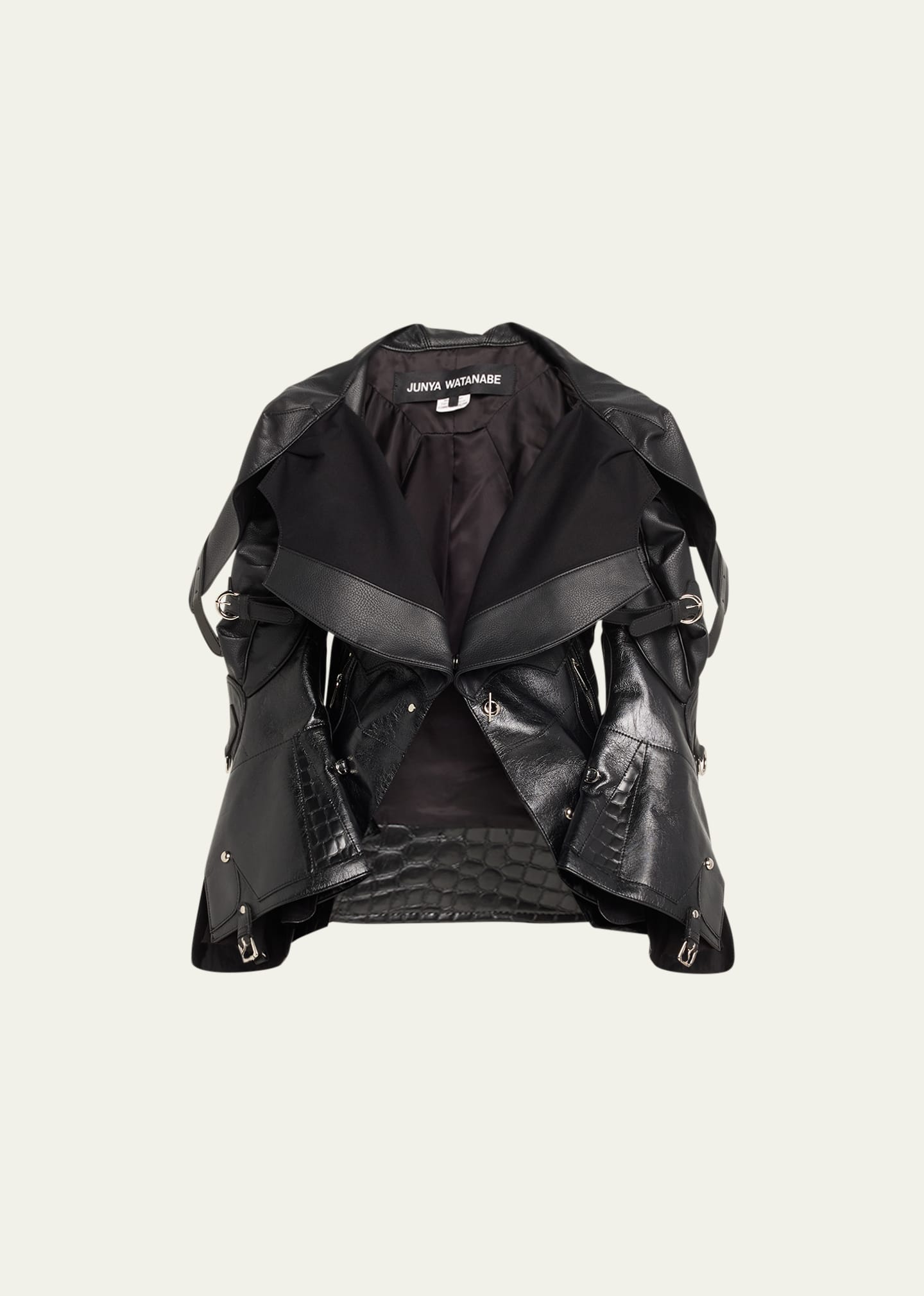JUNYAWBTANABE コムデギャルソンleather jacket y2k Junya Watanabe Faux Leather Jacket - Bergdorf Goodman
