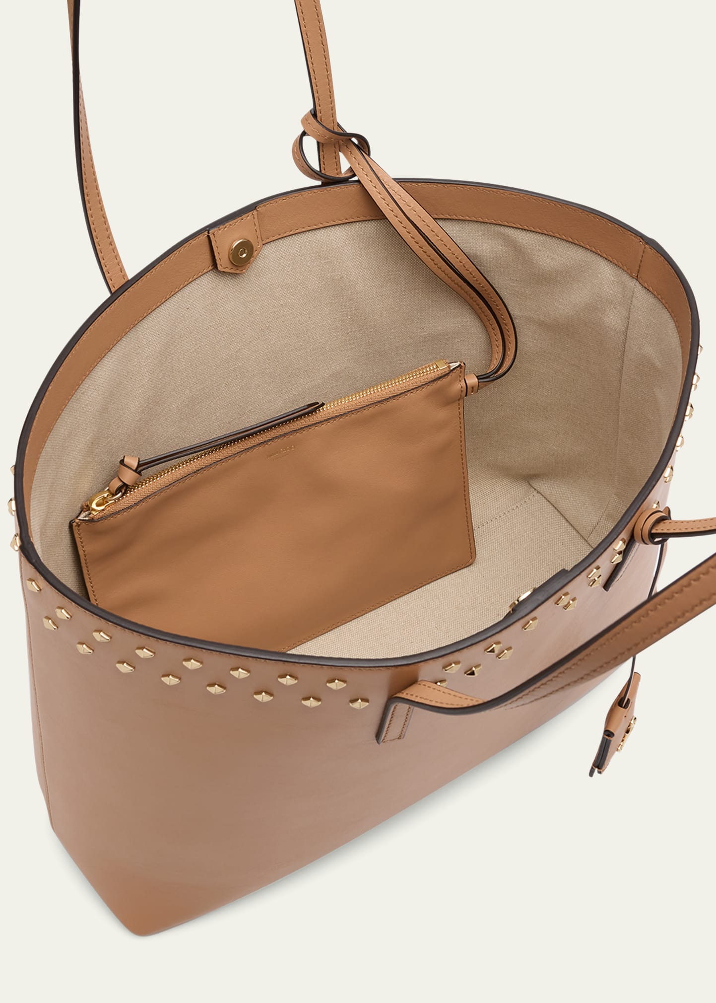 Jimmy Choo Nine2Five East-West Leather Tote Bag - Bergdorf Goodman