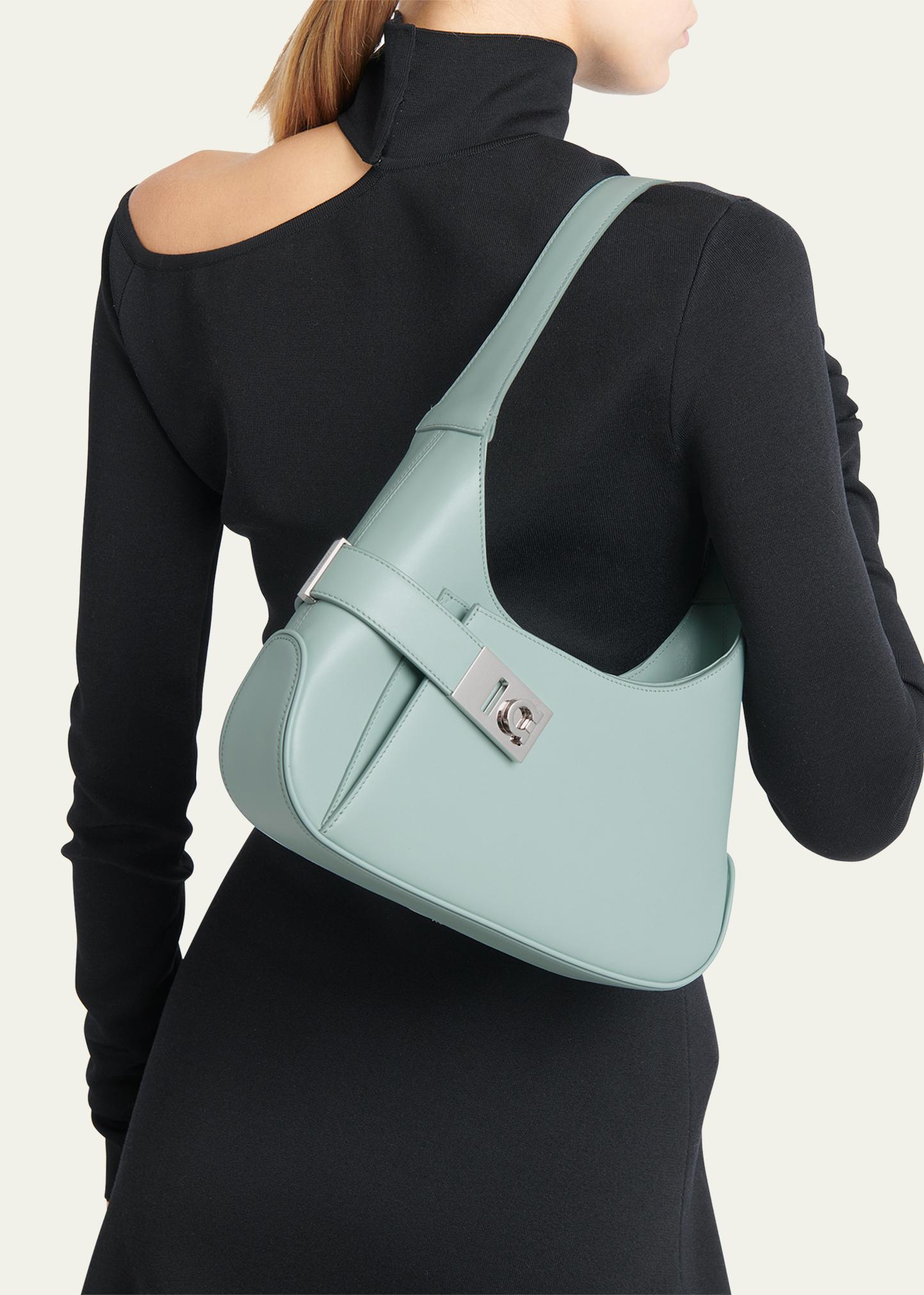 FERRAGAMO Archive Small Gancini Shoulder Bag - Bergdorf Goodman