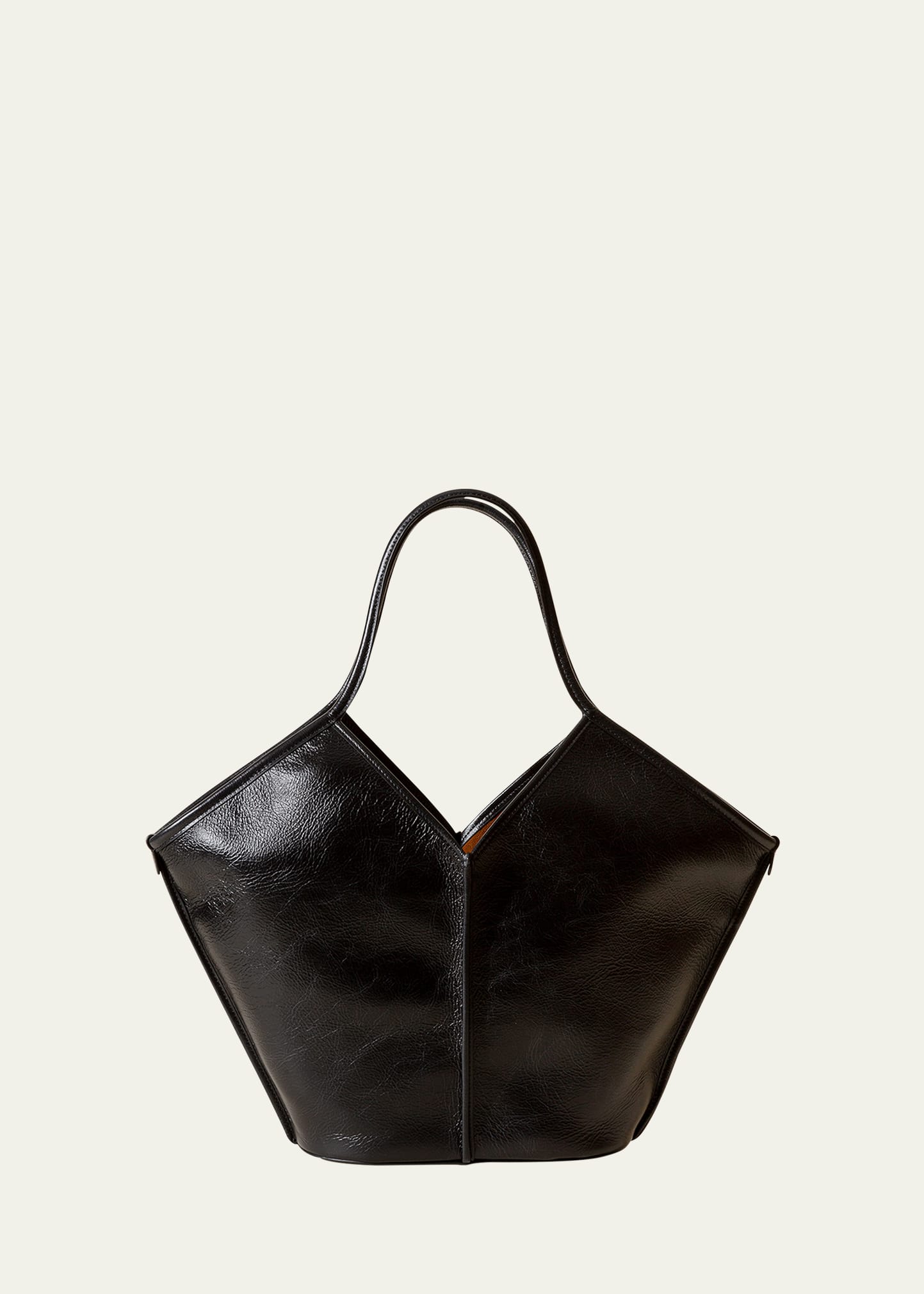HEREU Calella Raffia & Leather Tote Bag - Bergdorf Goodman