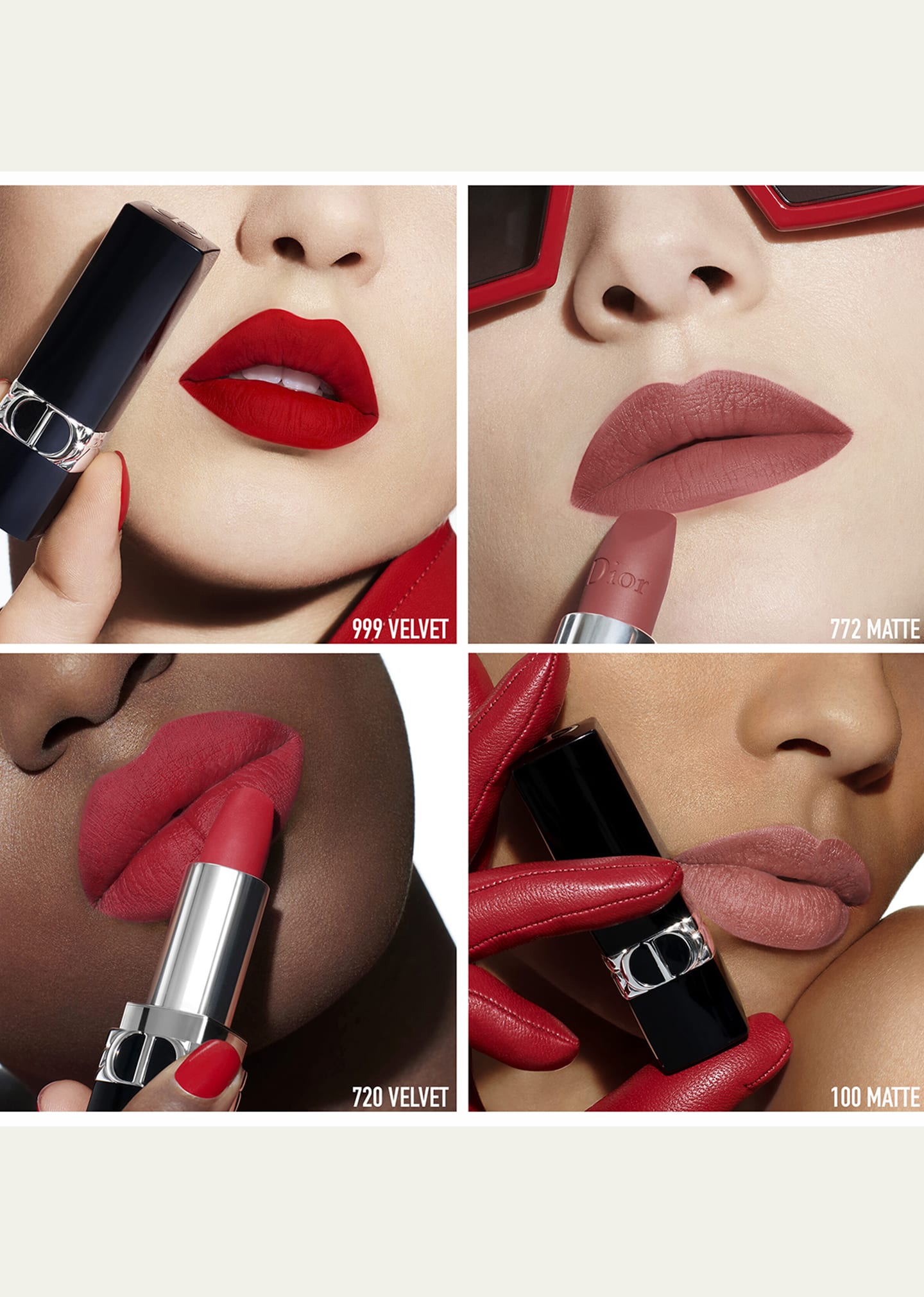 DIOR Limited Edition Rouge Minaudiere Clutch: Lipstick Collection
