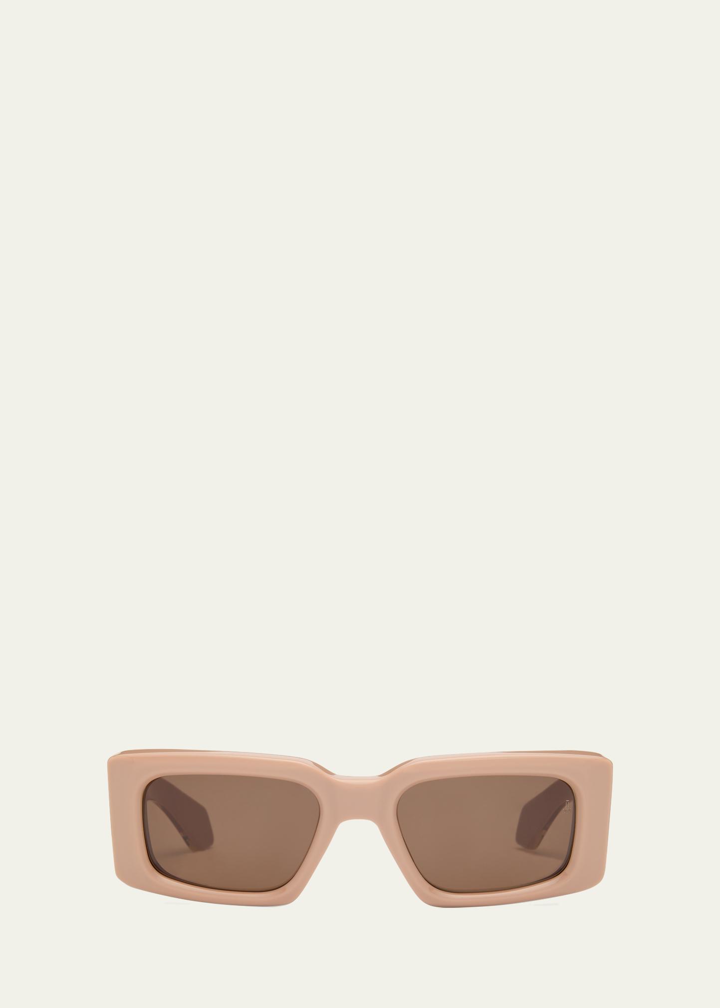 パク様純マグネシウム Jacques Marie Mage Men's Supersonic Acetate Rectangle Sunglasses
