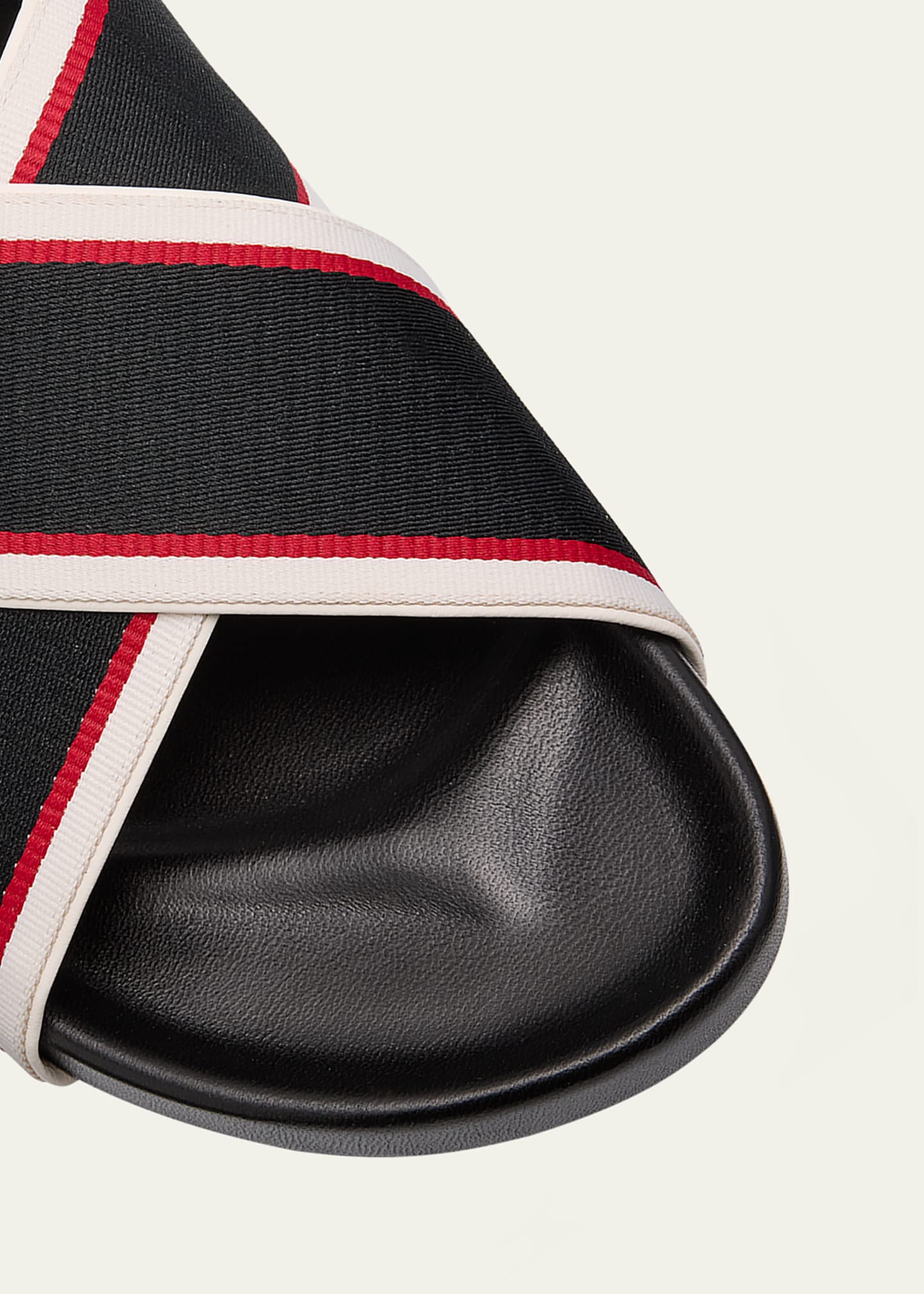 Christian Louboutin Men's Hot Cross Bizz Slide Sandals