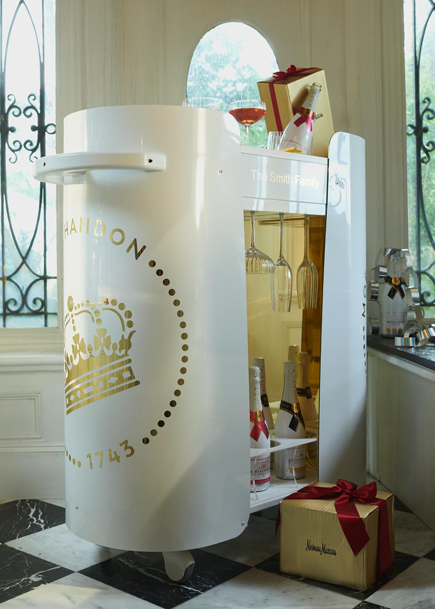 Moet & Chandon Moet Bar Cart - Bergdorf Goodman