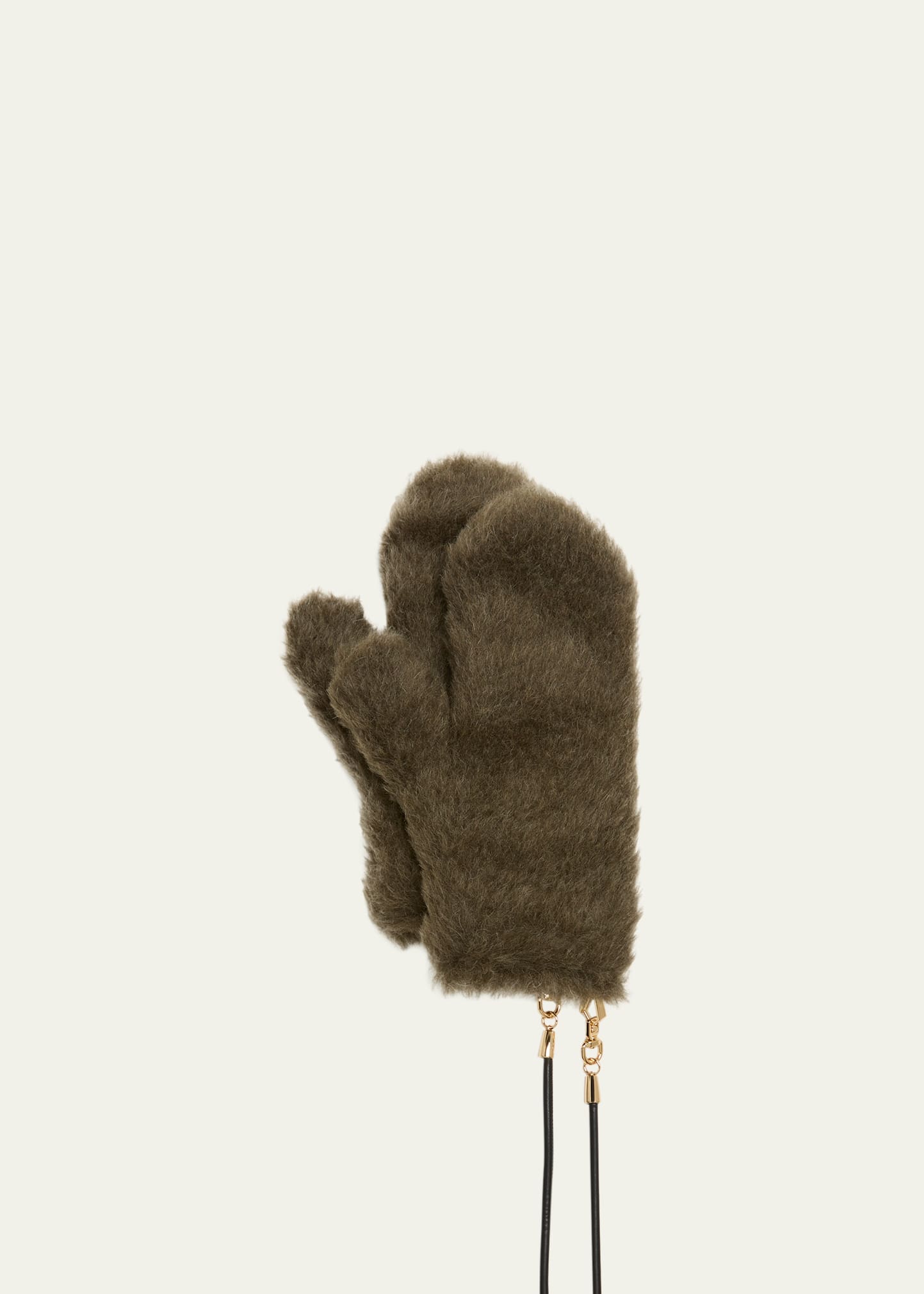 Max mara discount fur mittens