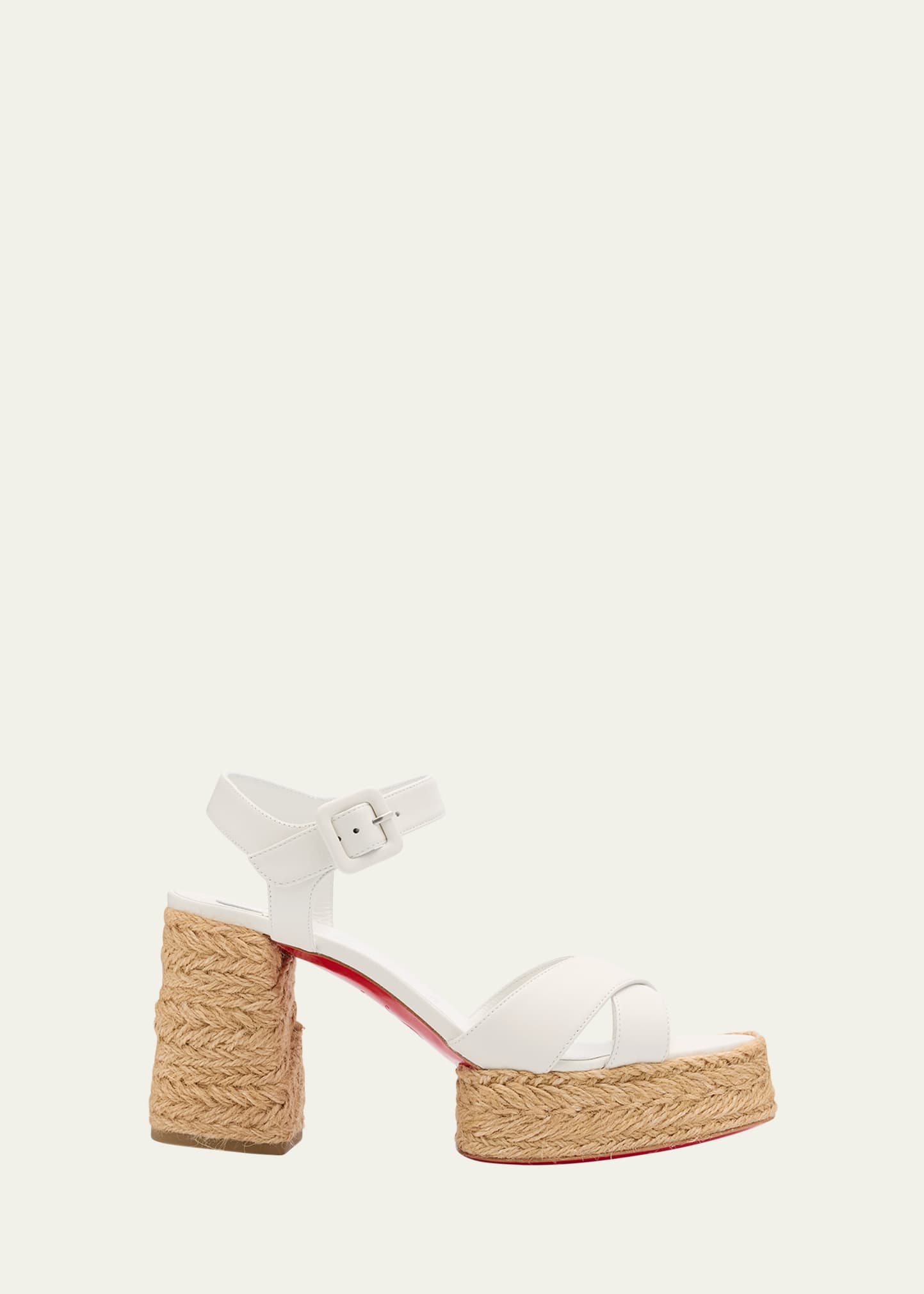 極美品 Christian Louboutin ピラクルー カタクロウ サンダル Superaclou - 130 mm Sandals - Nappa leather - Black - Women