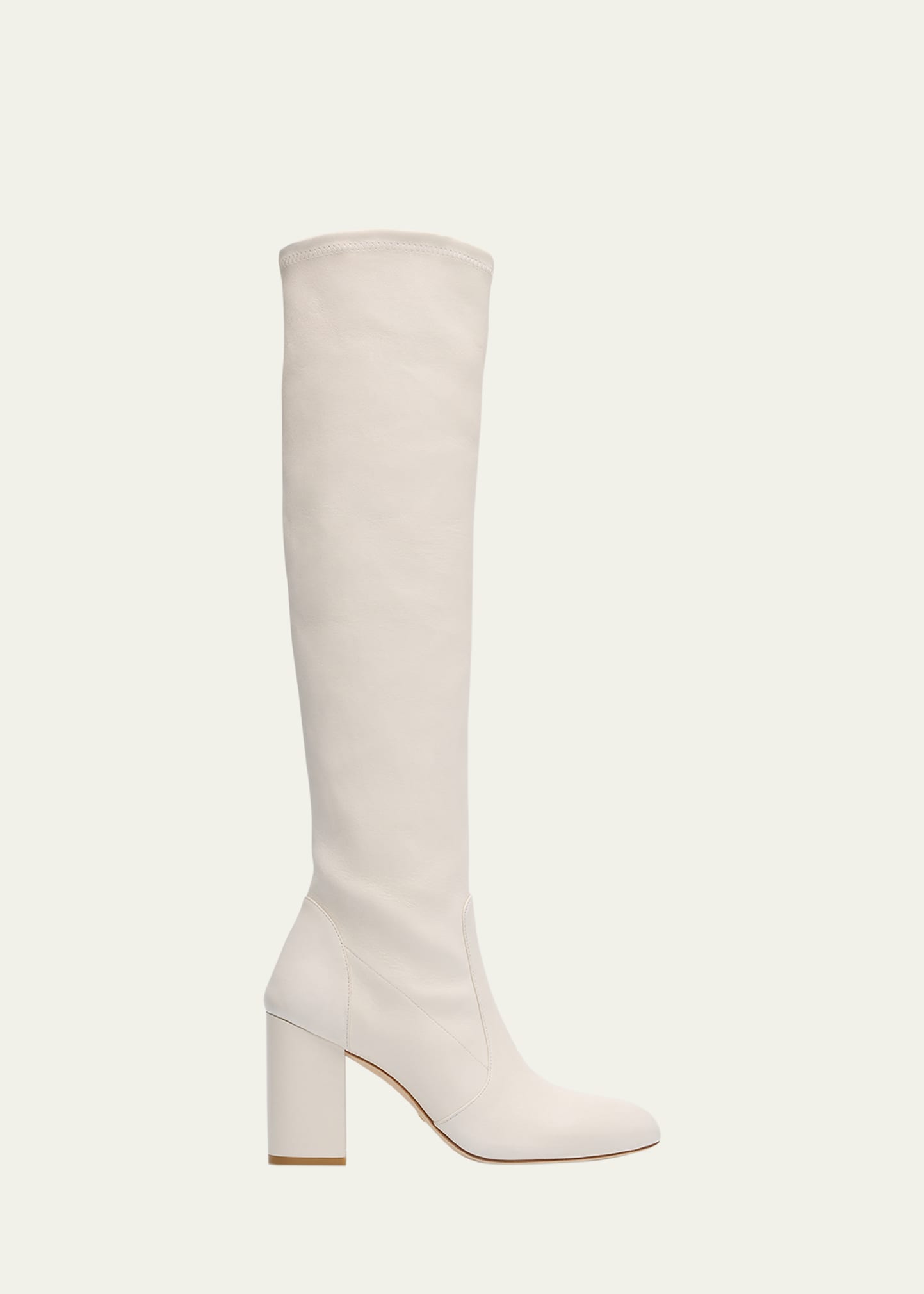 Stuart Weitzman Yuliana Leather Knee Boots - Bergdorf Goodman