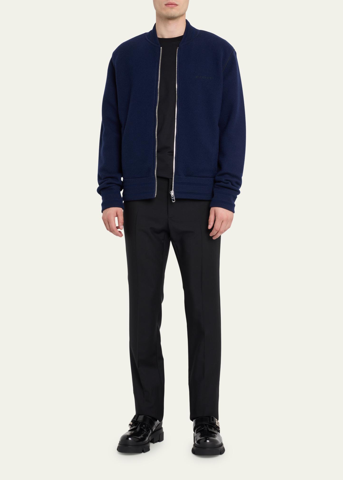 Givenchy Men's Terra 4G-Buckle Leather Derby Shoes - Bergdorf Goodman