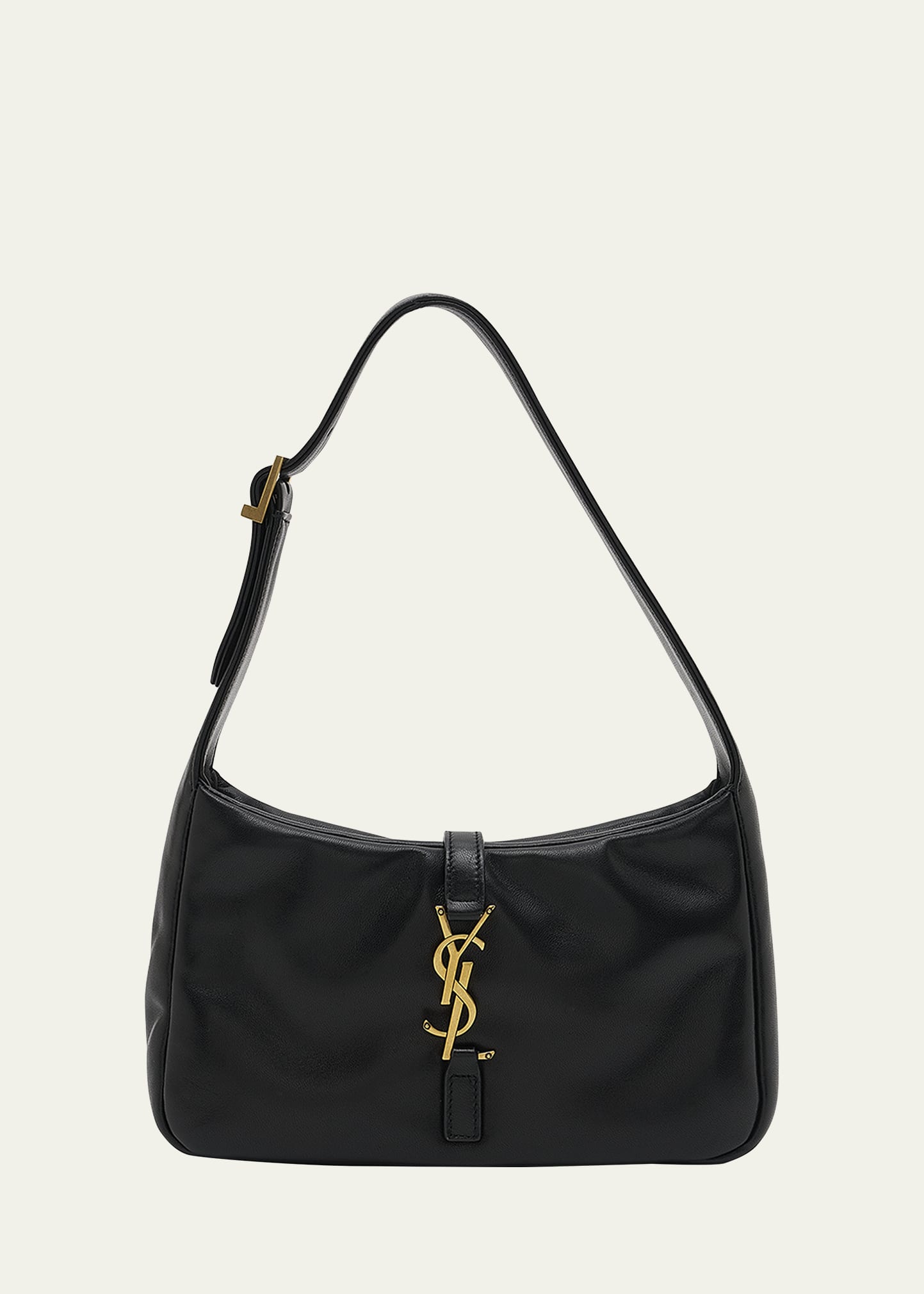 Saint Laurent Le 5 A 7 YSL Shoulder Bag in Padded Smooth