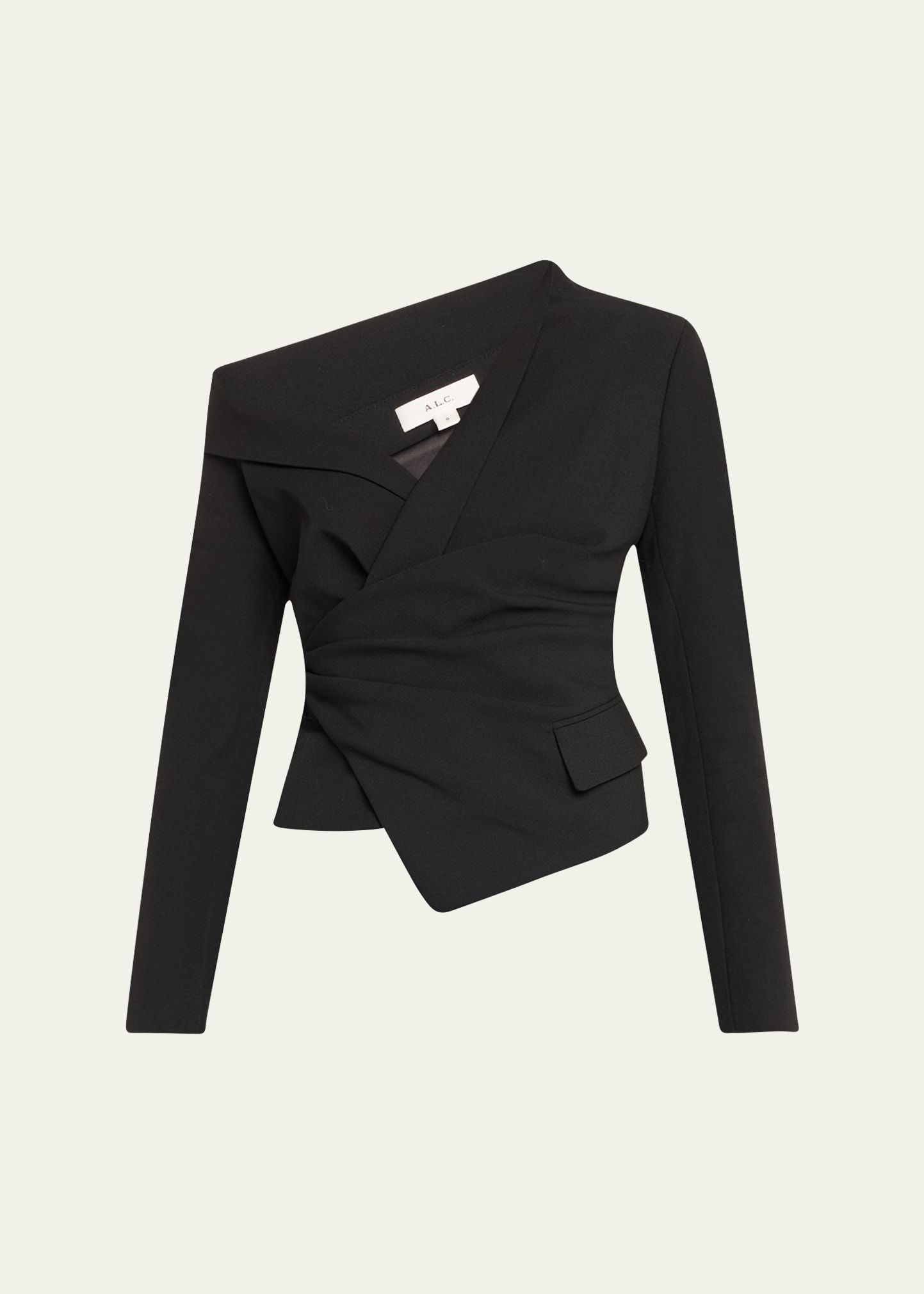 A.L.C. Skyla Gathered Blazer Top - Bergdorf Goodman