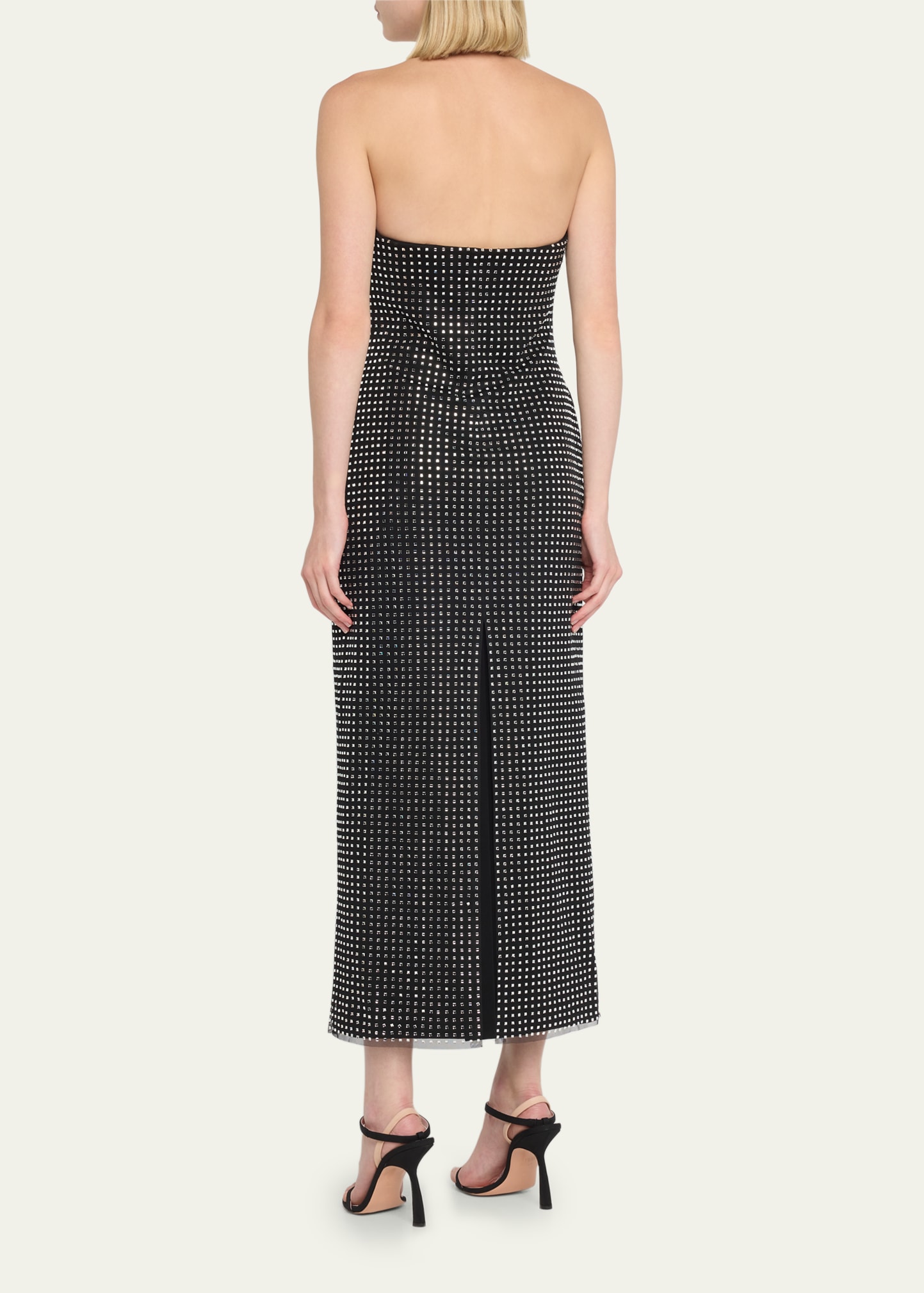 A.L.C. Elizabeth Strapless Rhinestone-Embellished Midi Dress - Bergdorf  Goodman