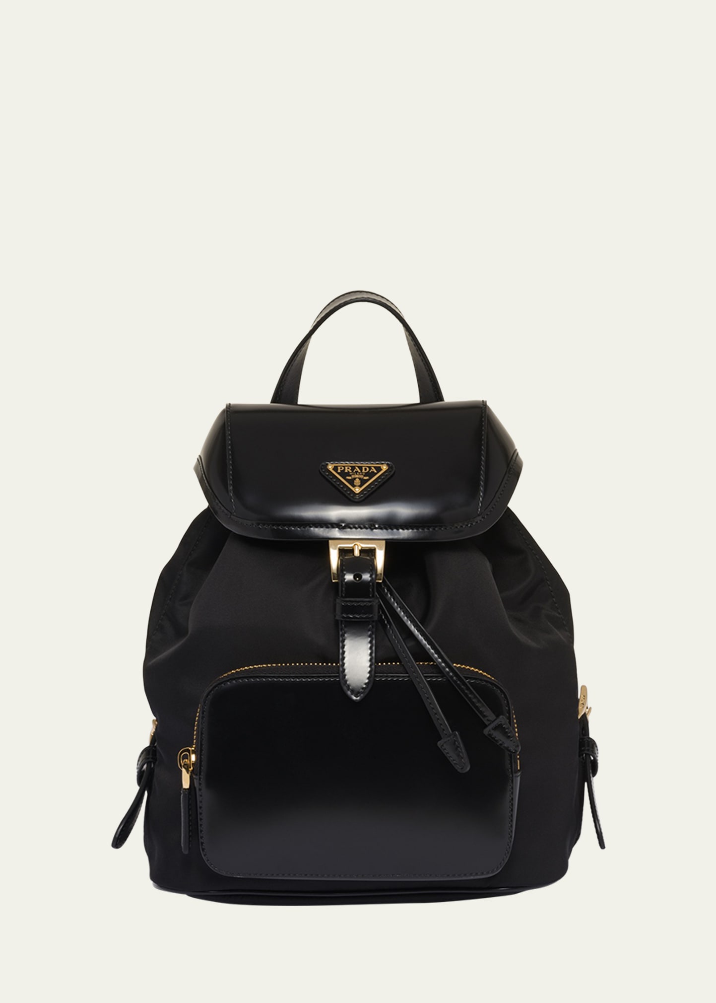 Prada Drawstring Nylon Backpack Bergdorf Goodman