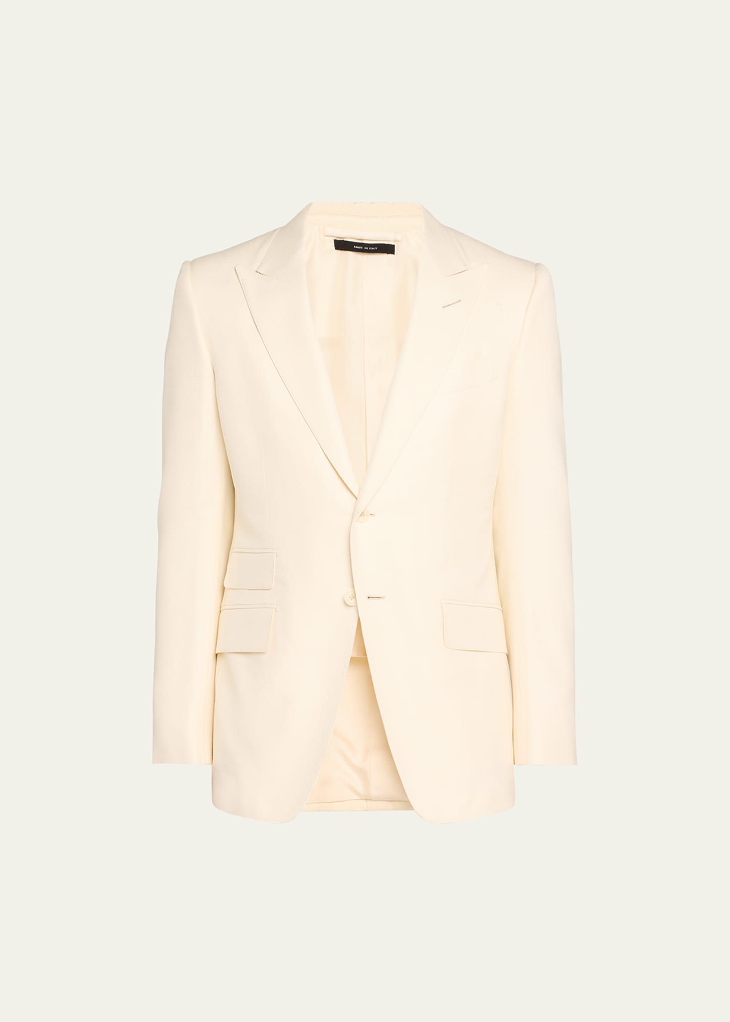 VIP【関税送料無料】希少 TOM FORD LIGHT BEIGE BLAZER TOM FORD Men's O'Connor Textured Silk Dinner Jacket