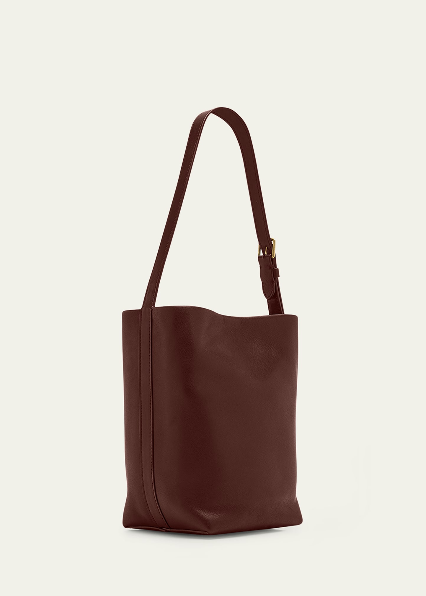 THE ROW N/S Park Tote Belt Small in Saddle Leather