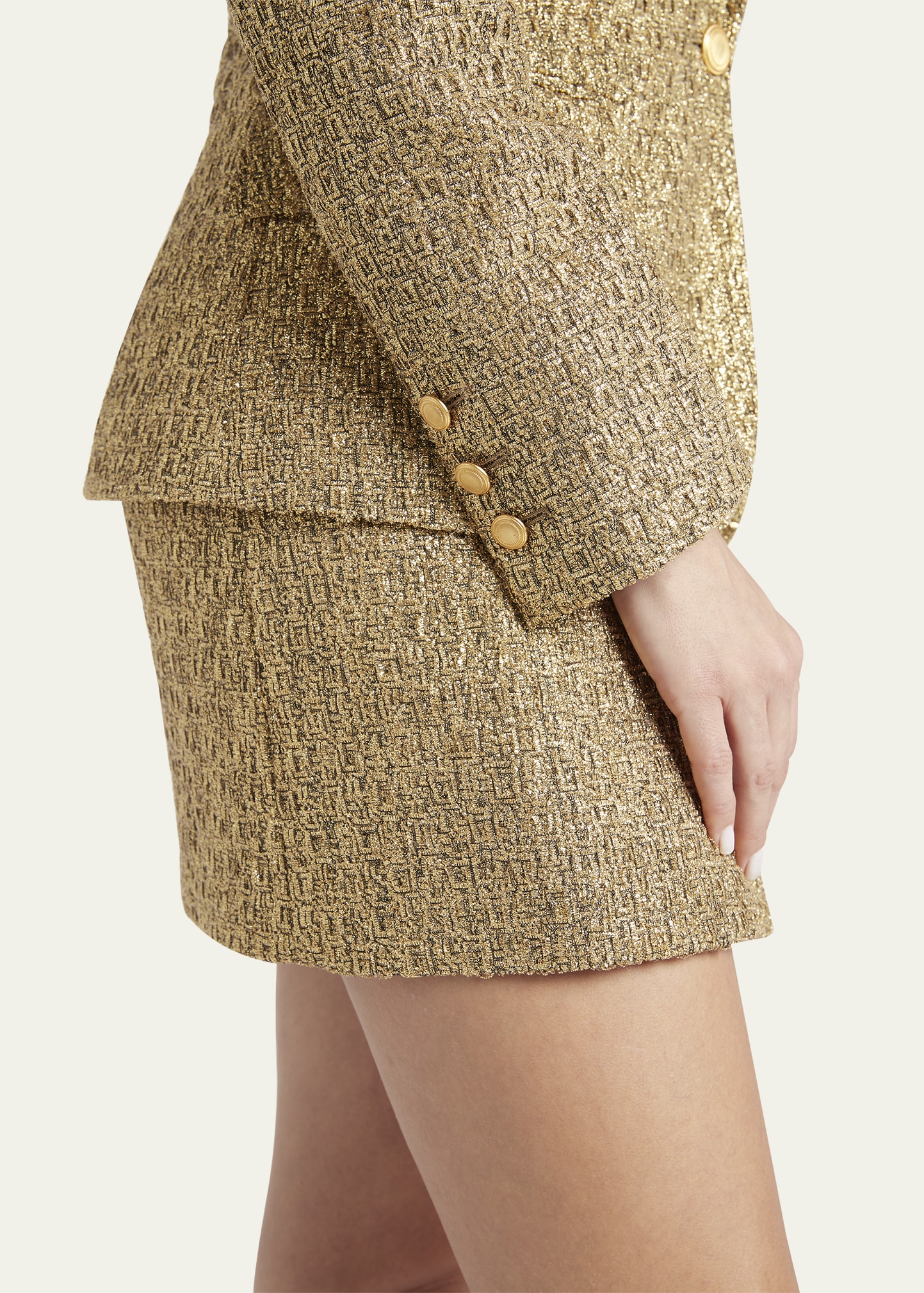 TOM FORD Metallic Tweed Blazer Jacket - Bergdorf Goodman