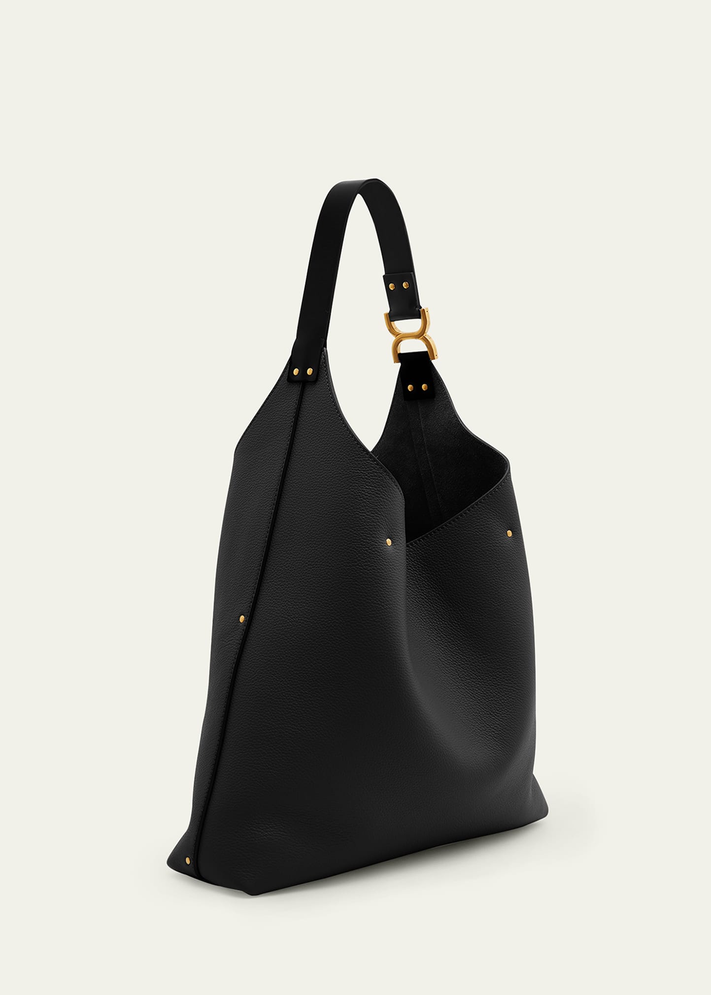 Chloe Marcie Hobo Bag in Grained Leather - Bergdorf Goodman