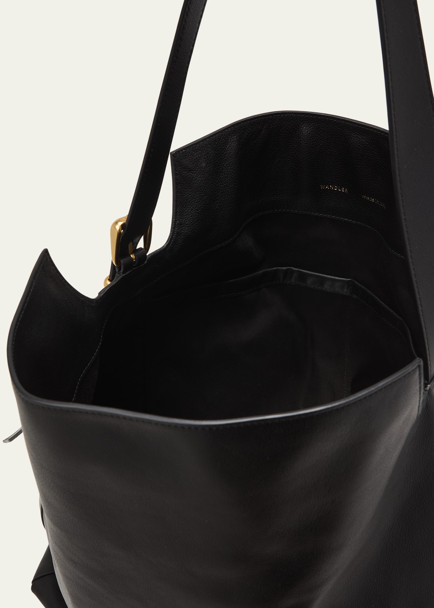 Wandler Marli Fold-Over Flap Leather Tote Bag - Bergdorf Goodman