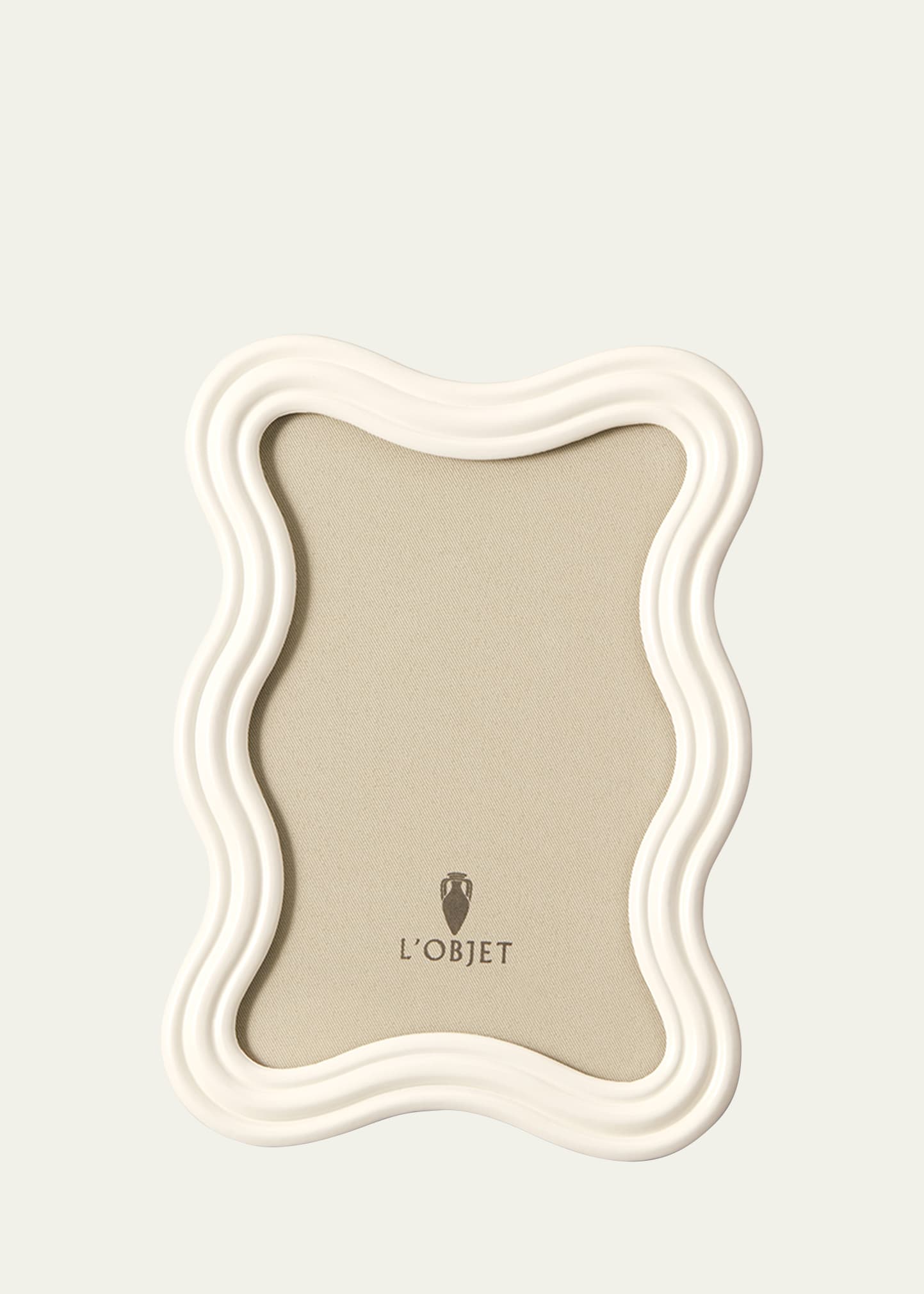 Ripple Enamel Photo Frame, 4" x 6"