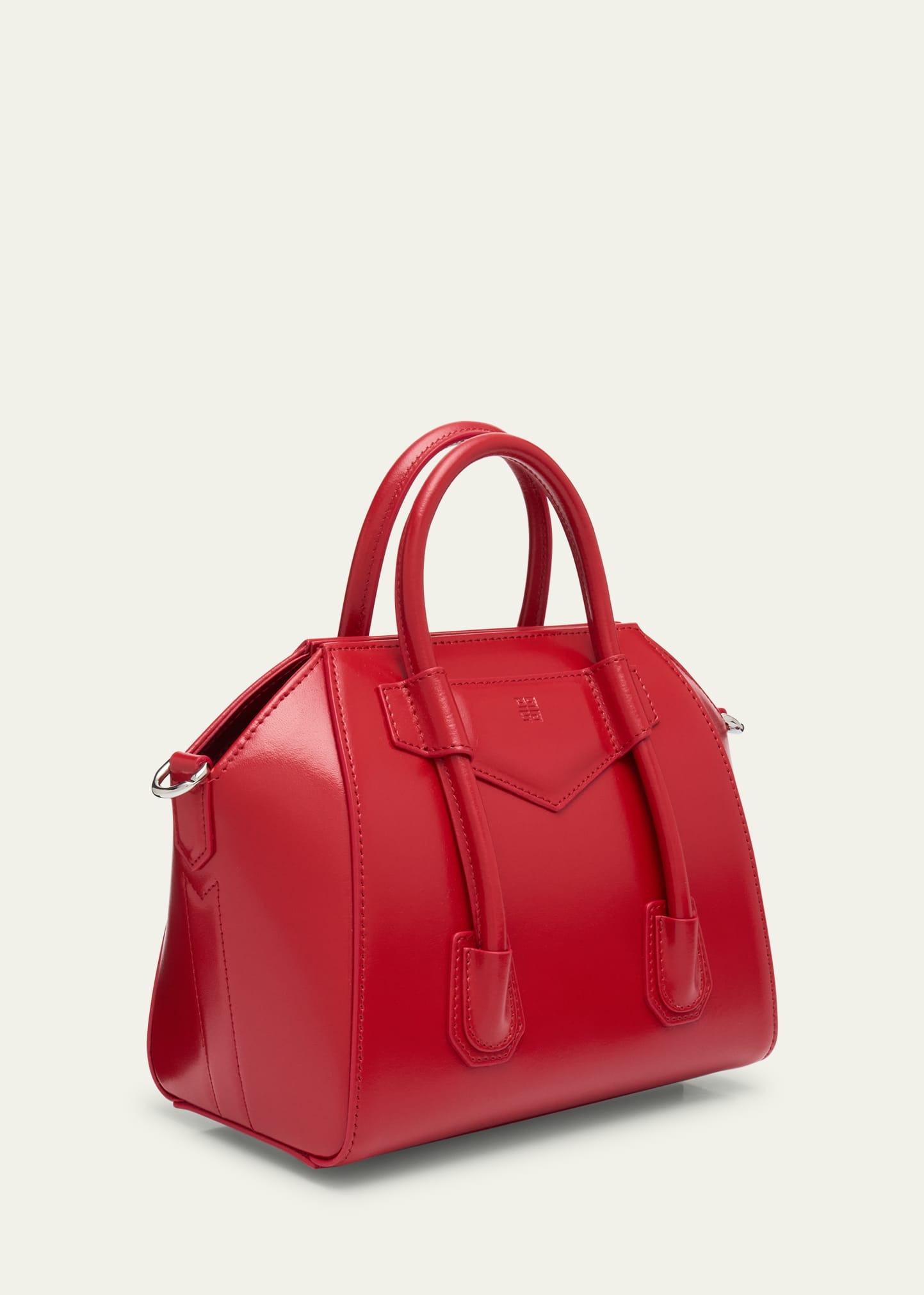 Givenchy Antigona Lock Mini Top Handle Bag in Box Leather