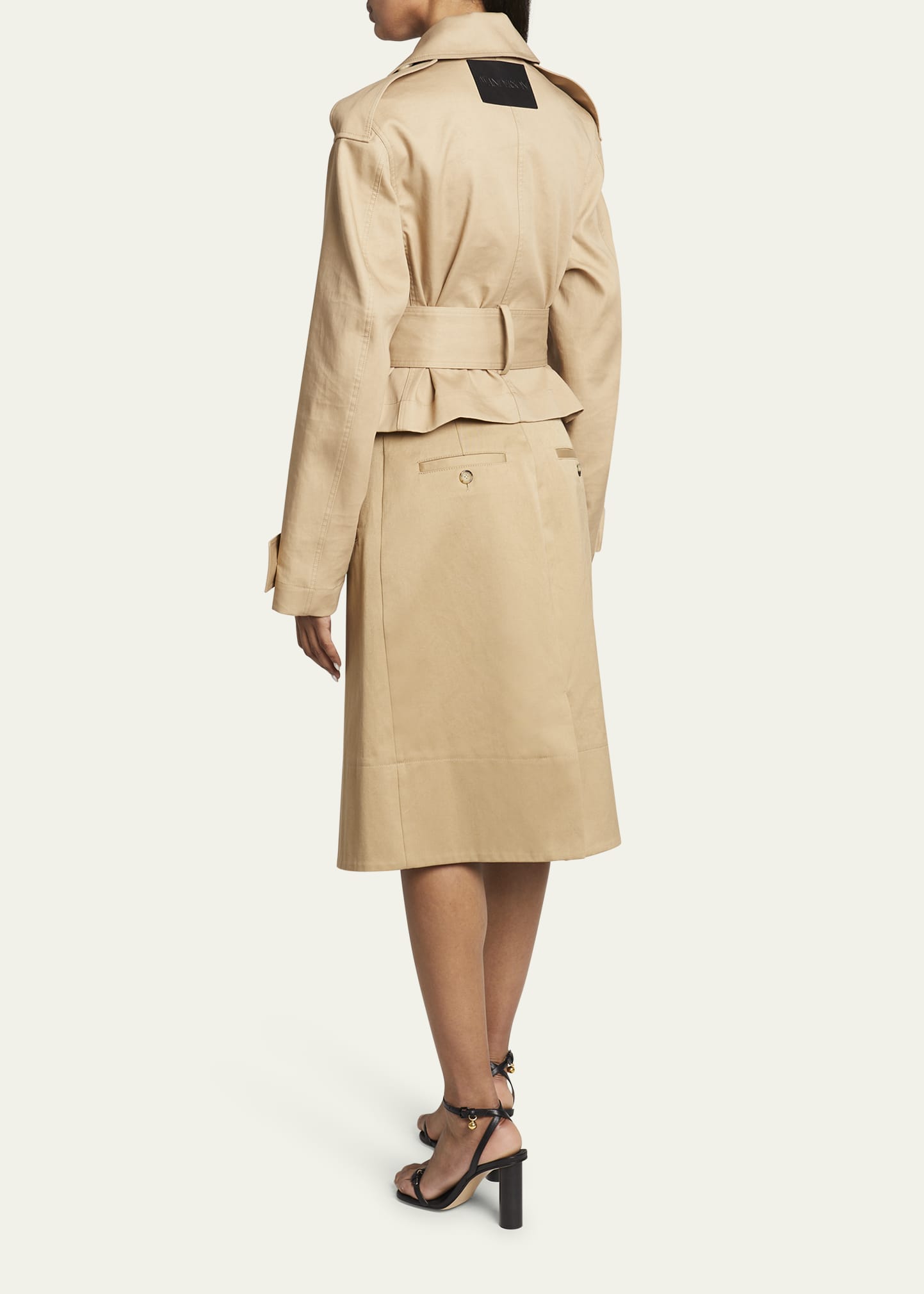 JW Anderson24aw ラップコート JW Anderson24aw ラップコート JW Anderson wrap-front Trench Coat