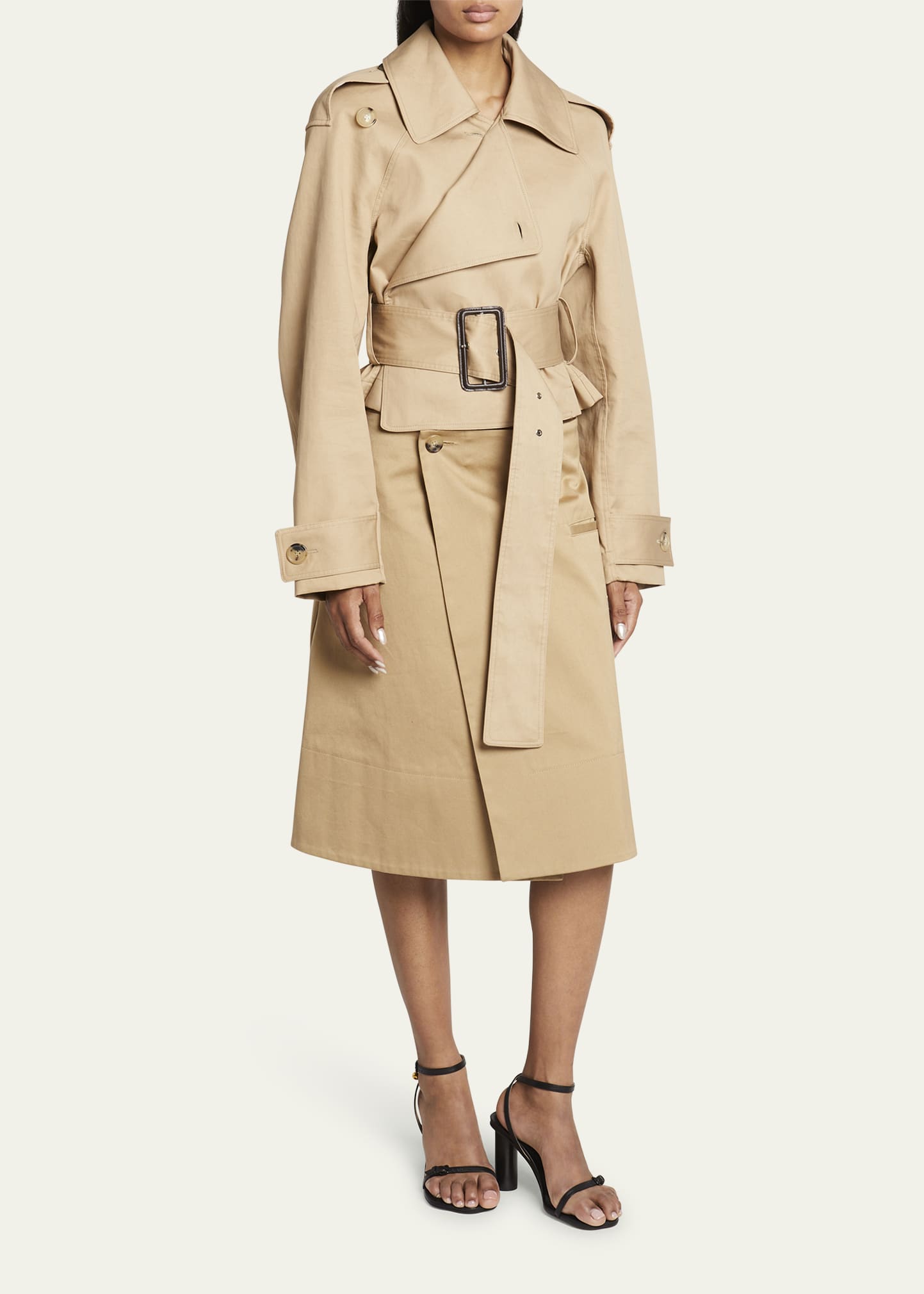 JW Anderson24aw ラップコート 2024年秋冬】 ファッション JW Anderson24aw ラップコート