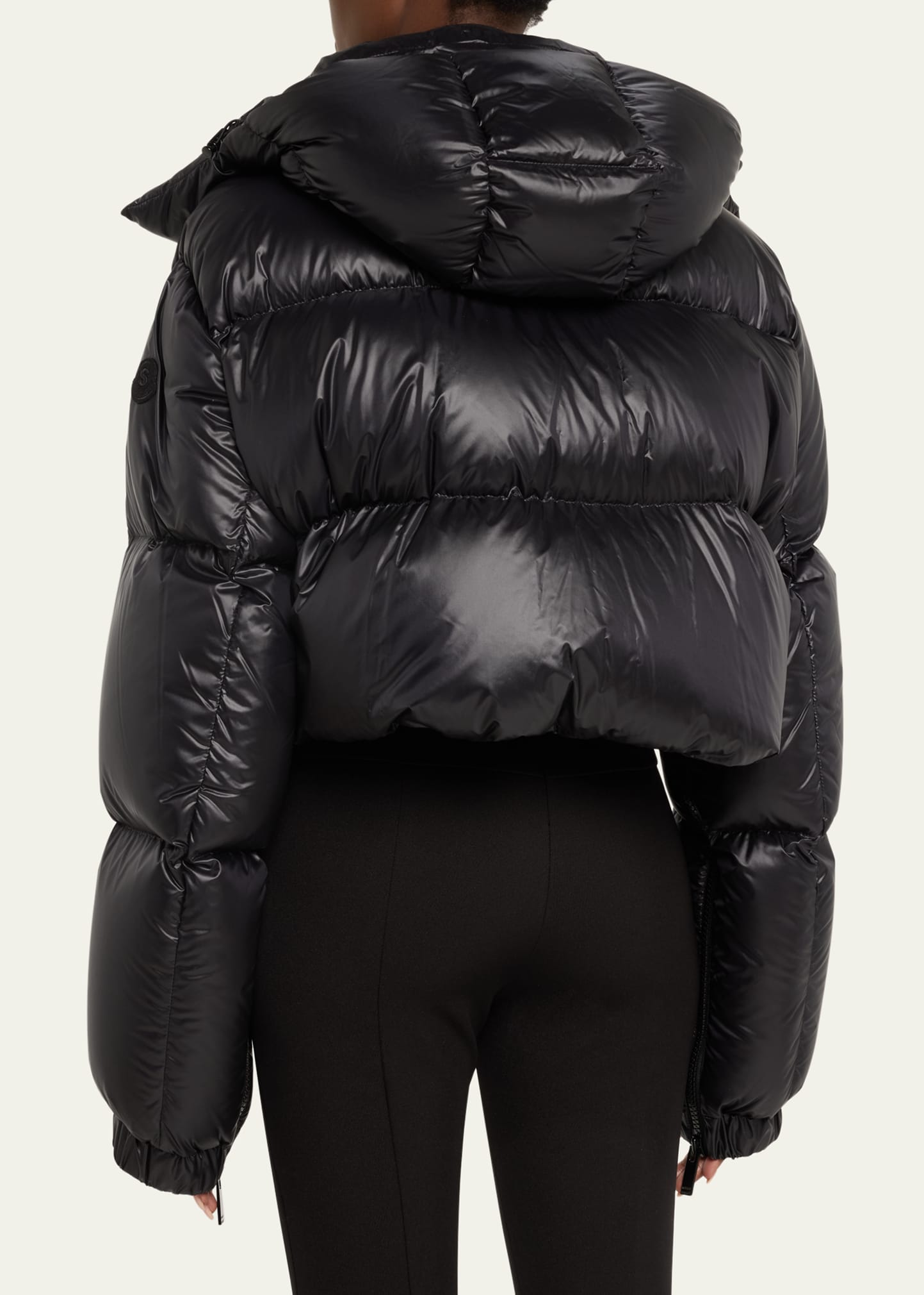 Moncler x Sacai Layered Midi Puffer Jacket - Bergdorf Goodman