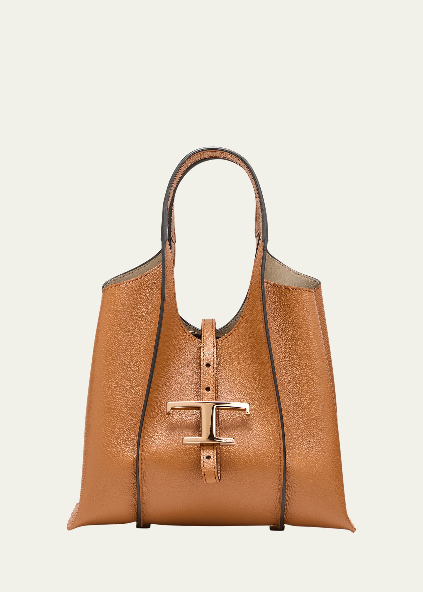 Tod's Mini Leather T Timeless Tote Shopping Bag - Bergdorf