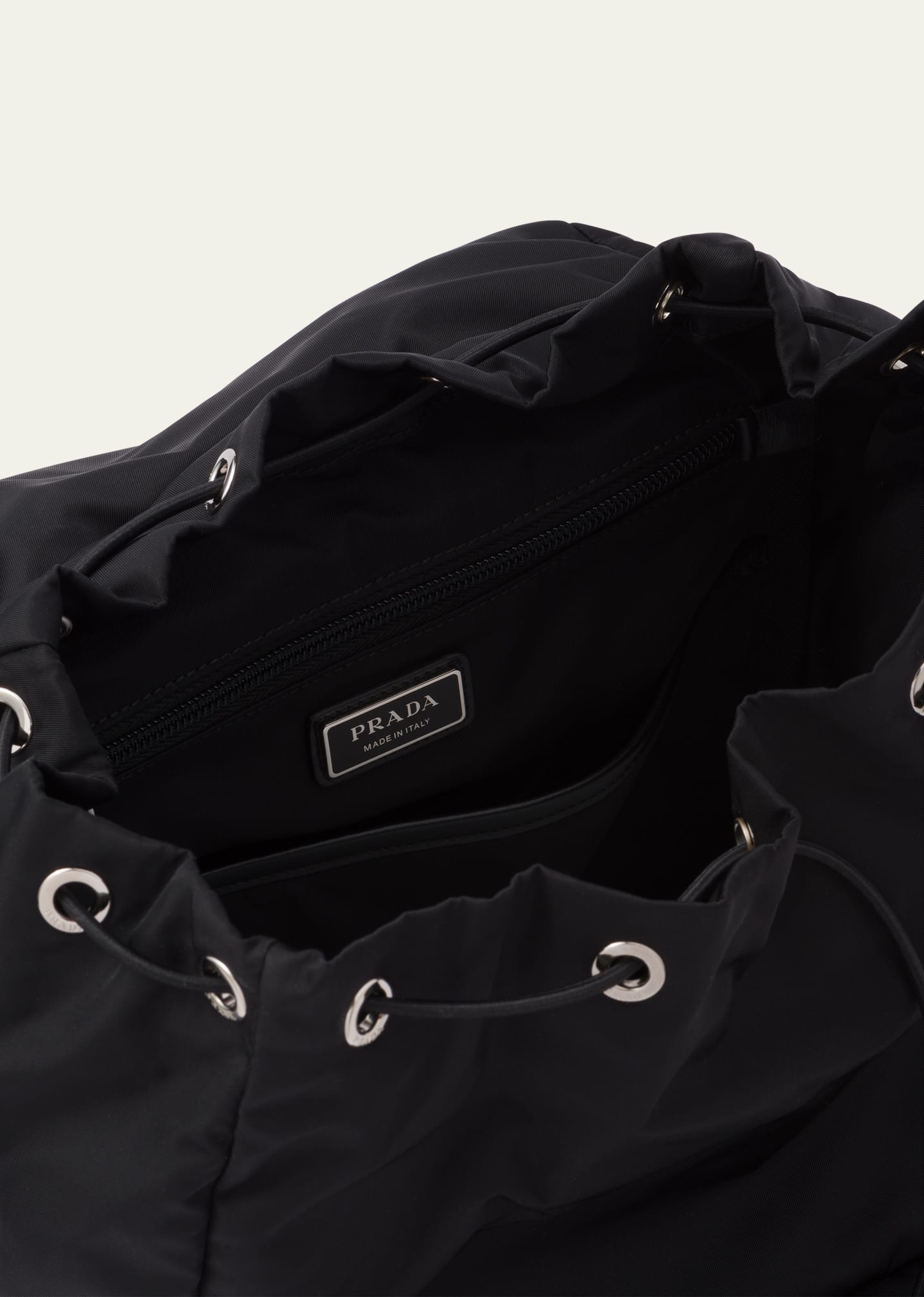 Prada Men's Nylon and Spazzolato Leather Backpack - Bergdorf Goodman