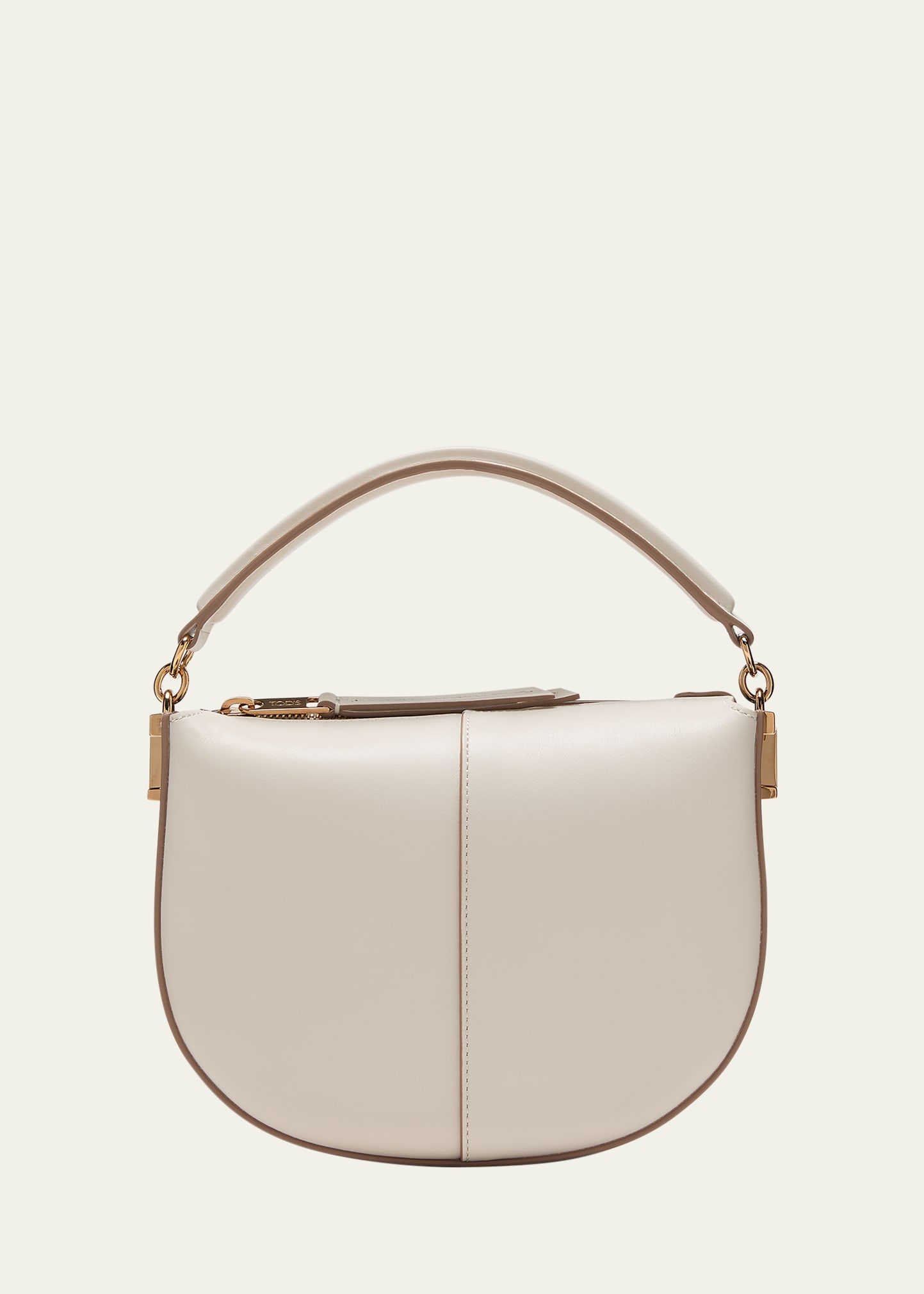 ハンドバッグ TOD'S LEATHER HOBO BAG Woman BROWN Tod's Di Bag Hobo in Leather Medium