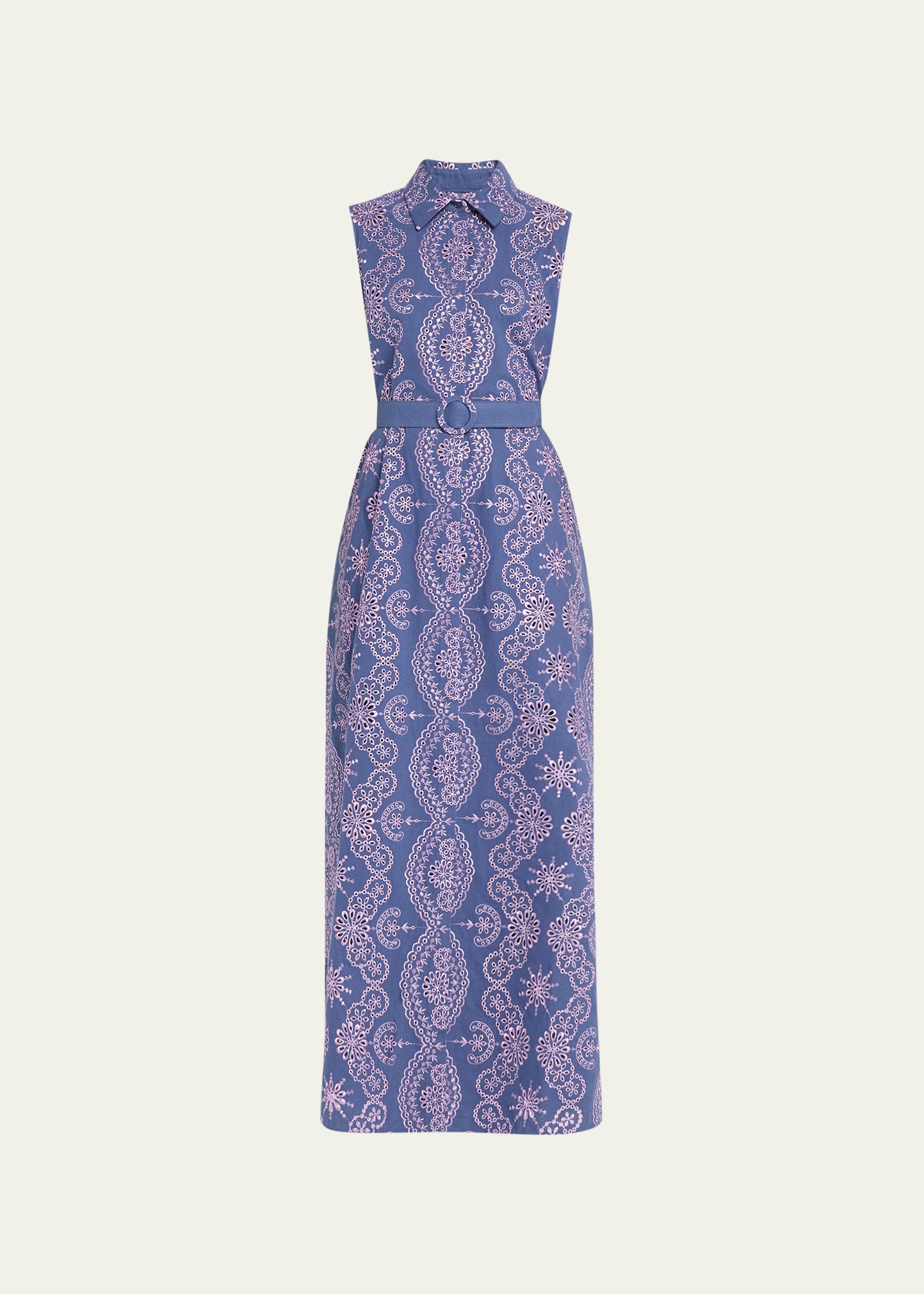 Ella Lace Maxi Dress - Mauve