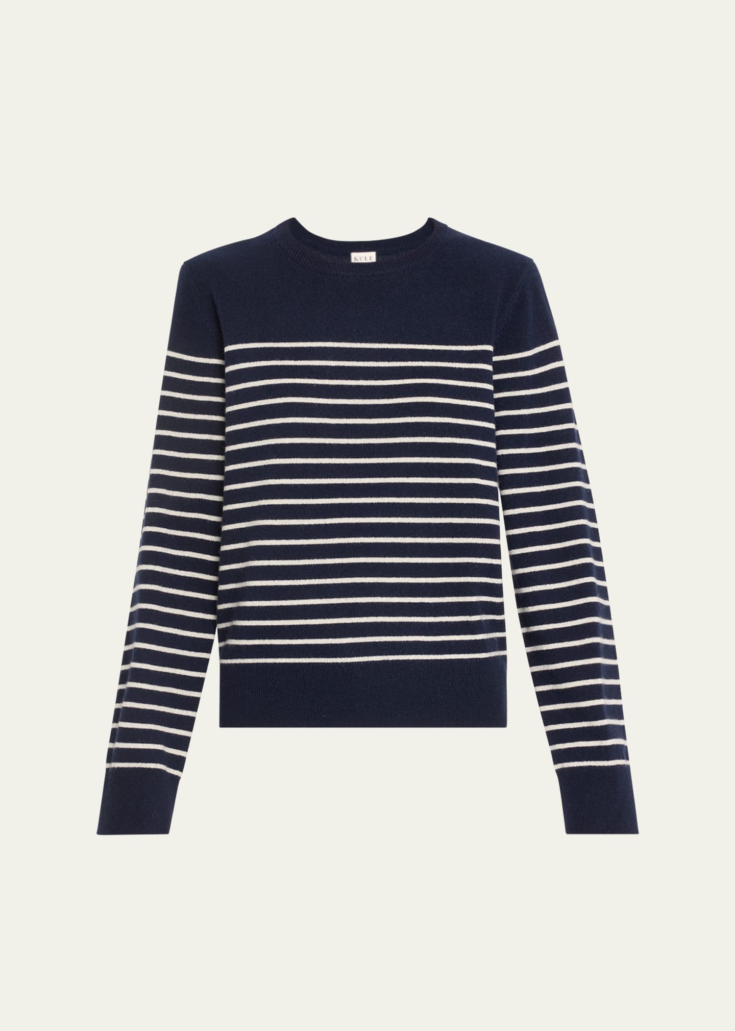 Kule The Betty Cashmere Stripe Crewneck Sweater Bergdorf Goodman