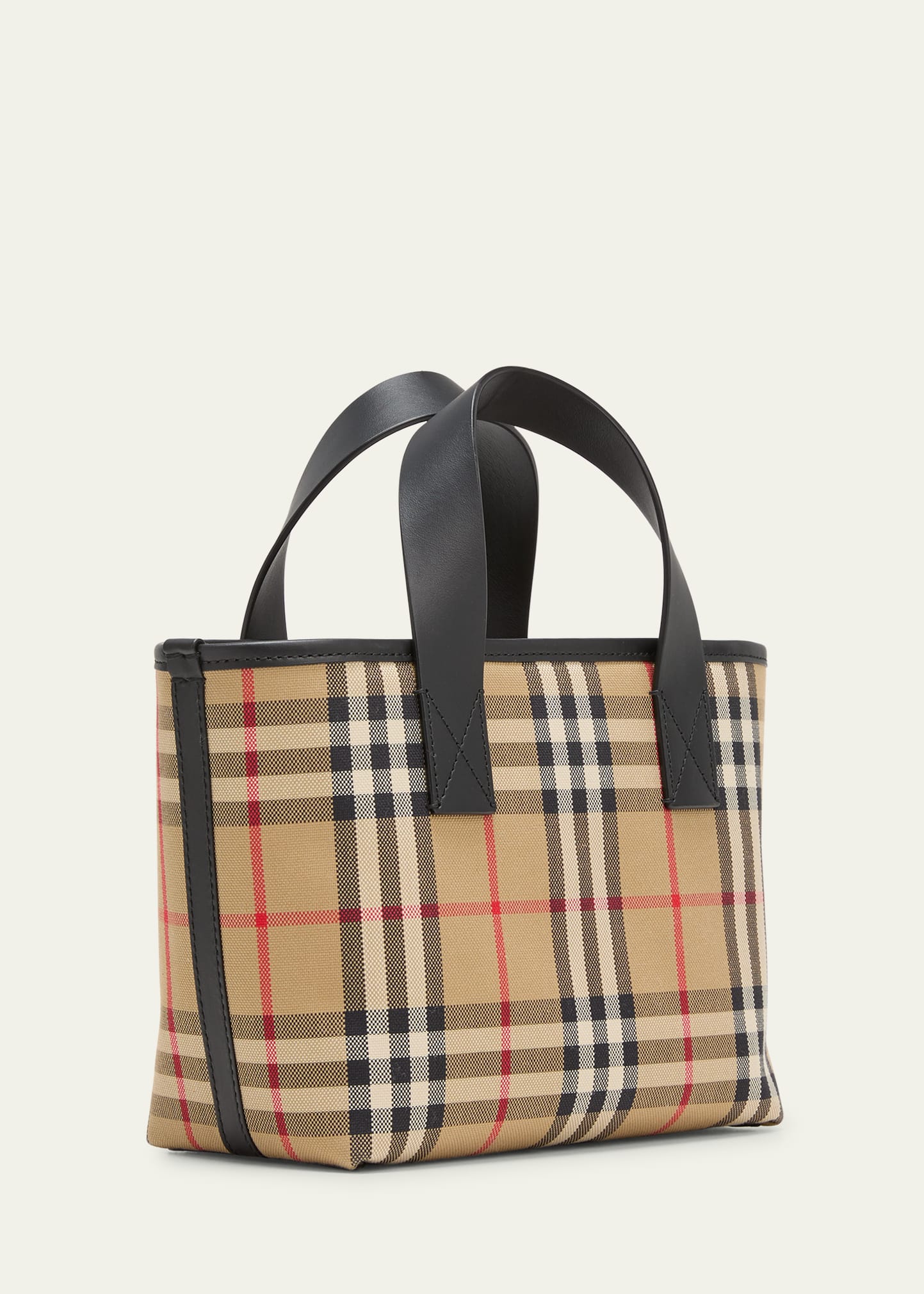Burberry Kid's Check Tote Bag - Bergdorf Goodman