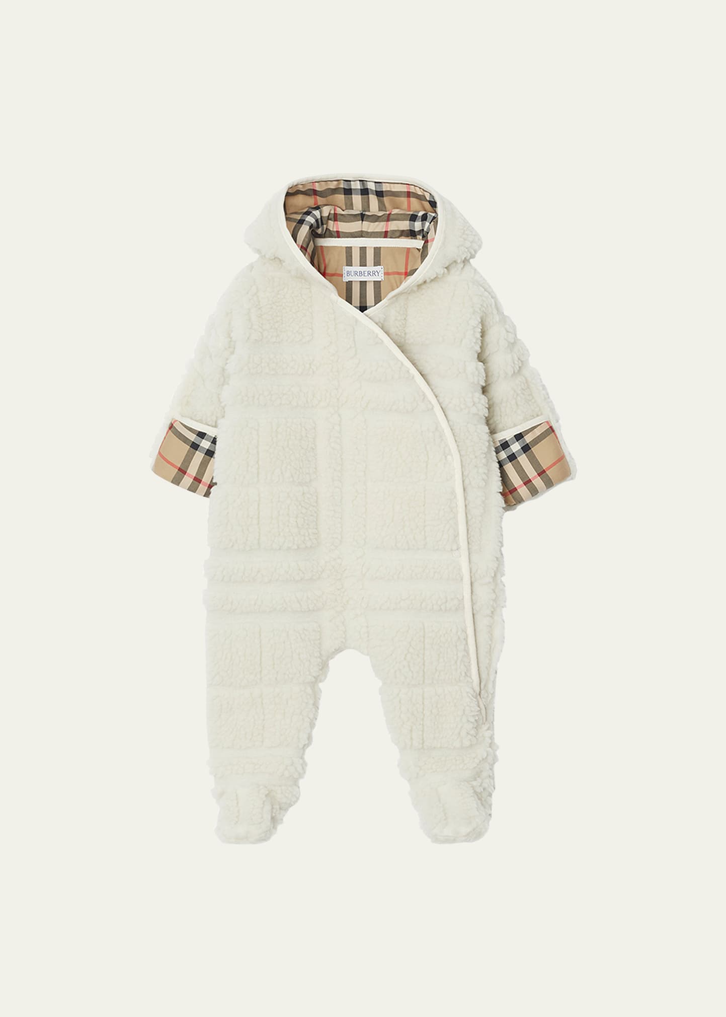 Burberry baby cheap boy snowsuit